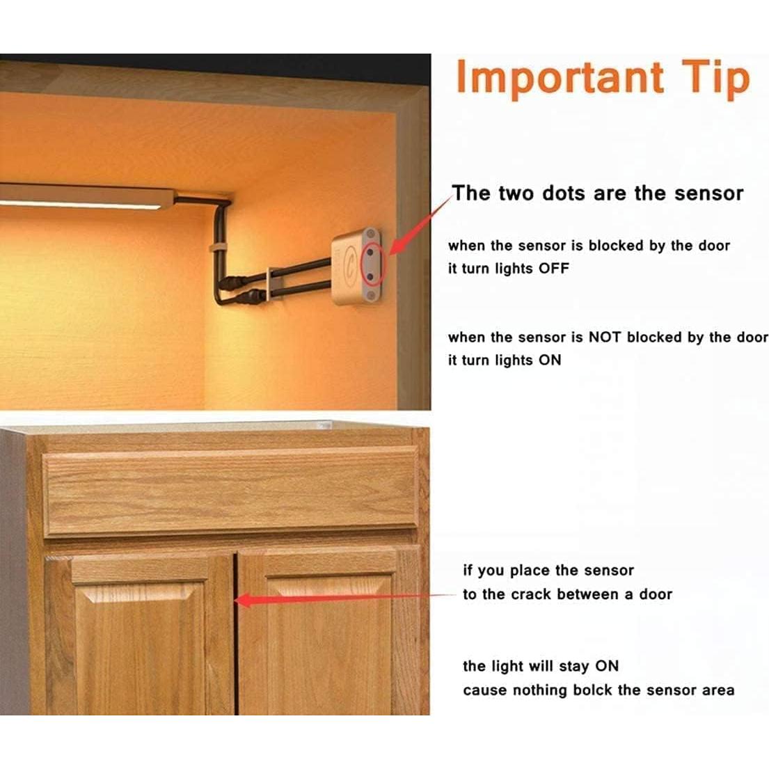 Interruptor de Sensor Automático Sensky para Gabinete 12V/24V