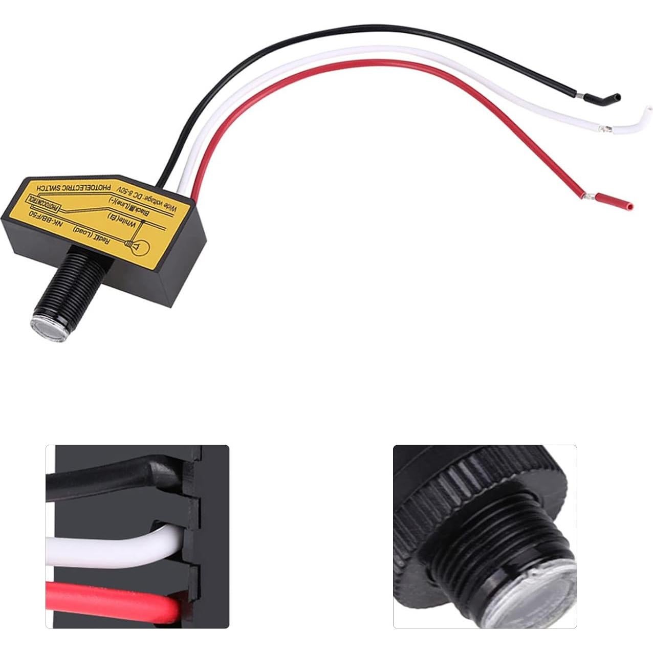 Interruptor Fotoeléctrico Automático SALALIS 12-50V 5A