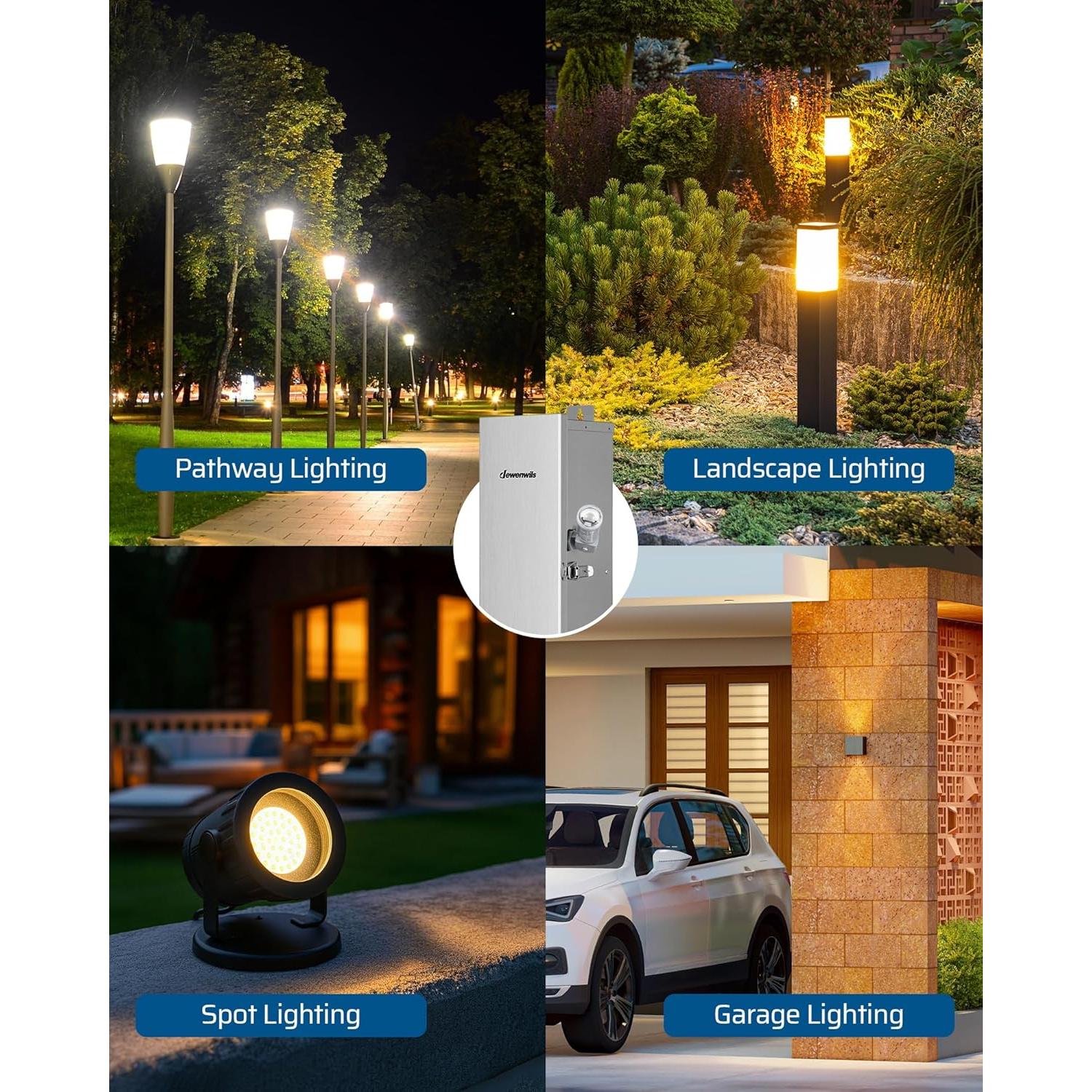 Sensor de Luz DEWENWILS Fotocélula 120V AC Impermeable