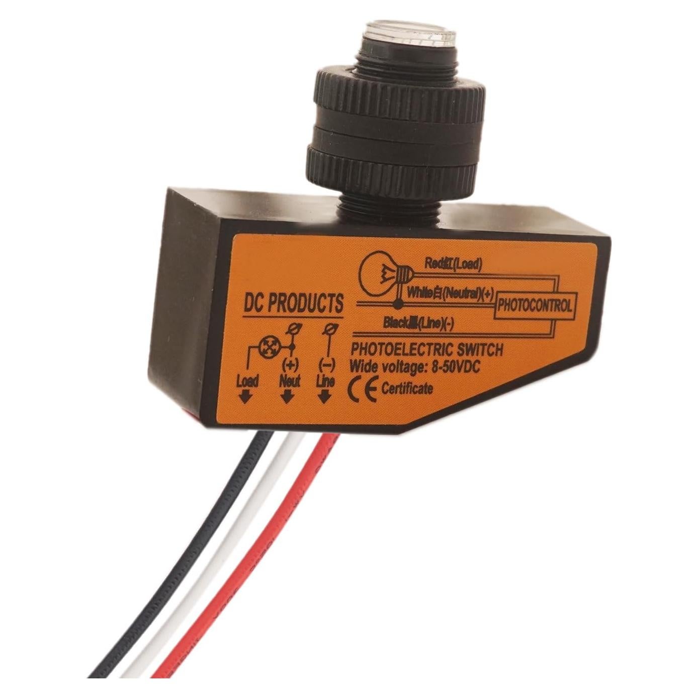 Interruptor Fotoeléctrico LoveDeal DC 8-50V 3.5A IP65