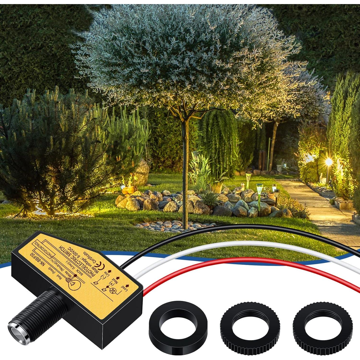 Interruptor Fotoeléctrico DC 12V 24V 36V 48V Landhoow - 2 Piezas