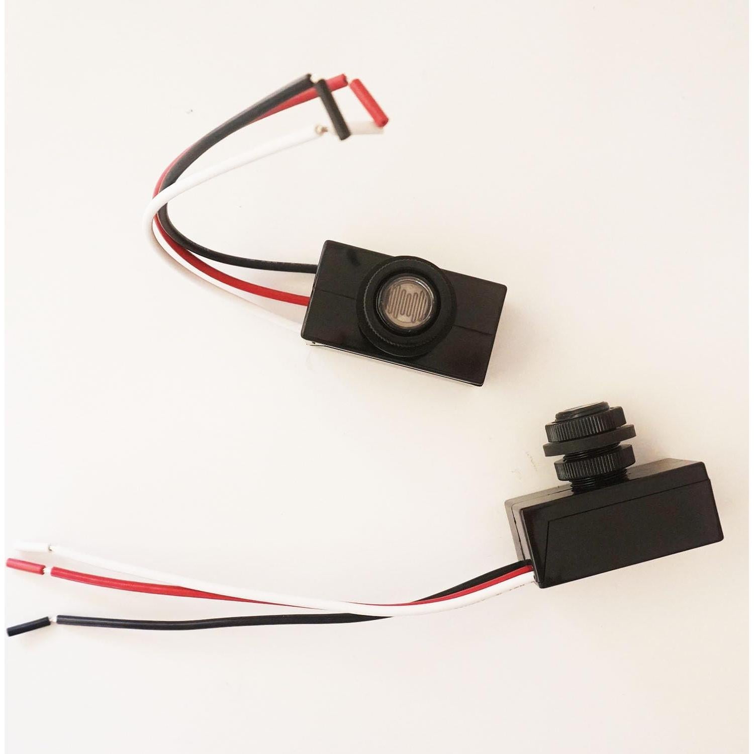 Paquete de 2 Interruptores Fotoeléctricos Heluok 12V-48V IP65