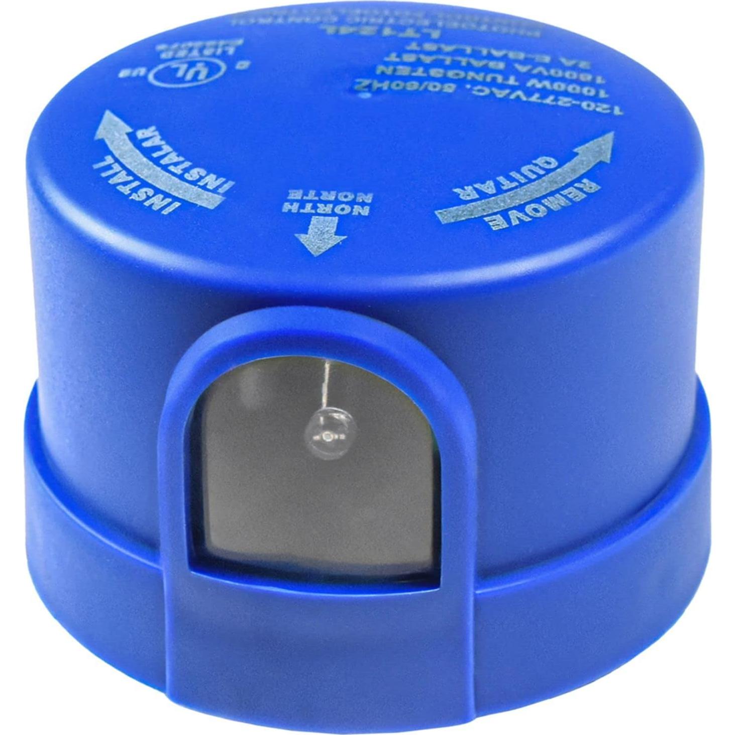 Sensor de Fotocélula HQRP 2-Pack Interruptor Luz Exterior 1000W