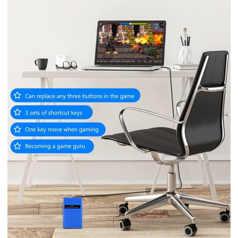 Pedal de Pie USB iKKEGOL Óptico Digital para Juegos