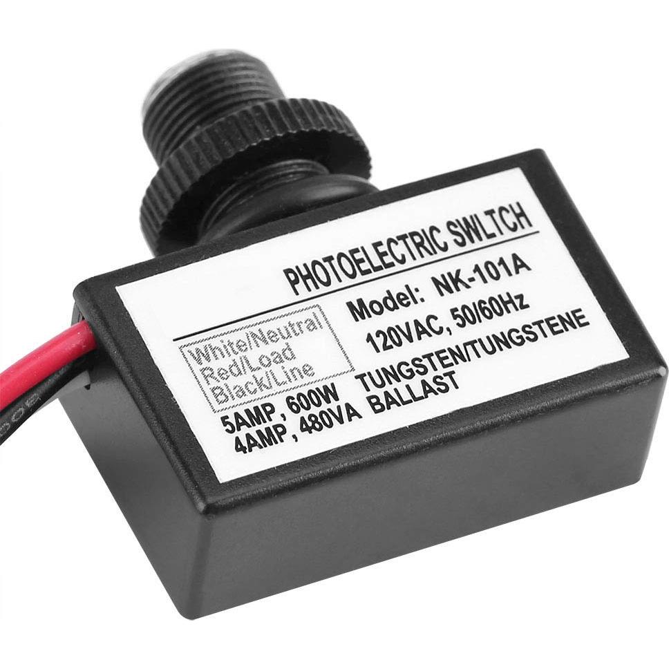 Interruptor Fotoeléctrico Automático Zerone 120V AC Luz