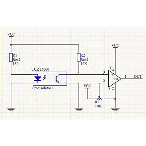 Sensores fotoeléctricos TCRT5000 IR 950nm 5V - Paquete de 30