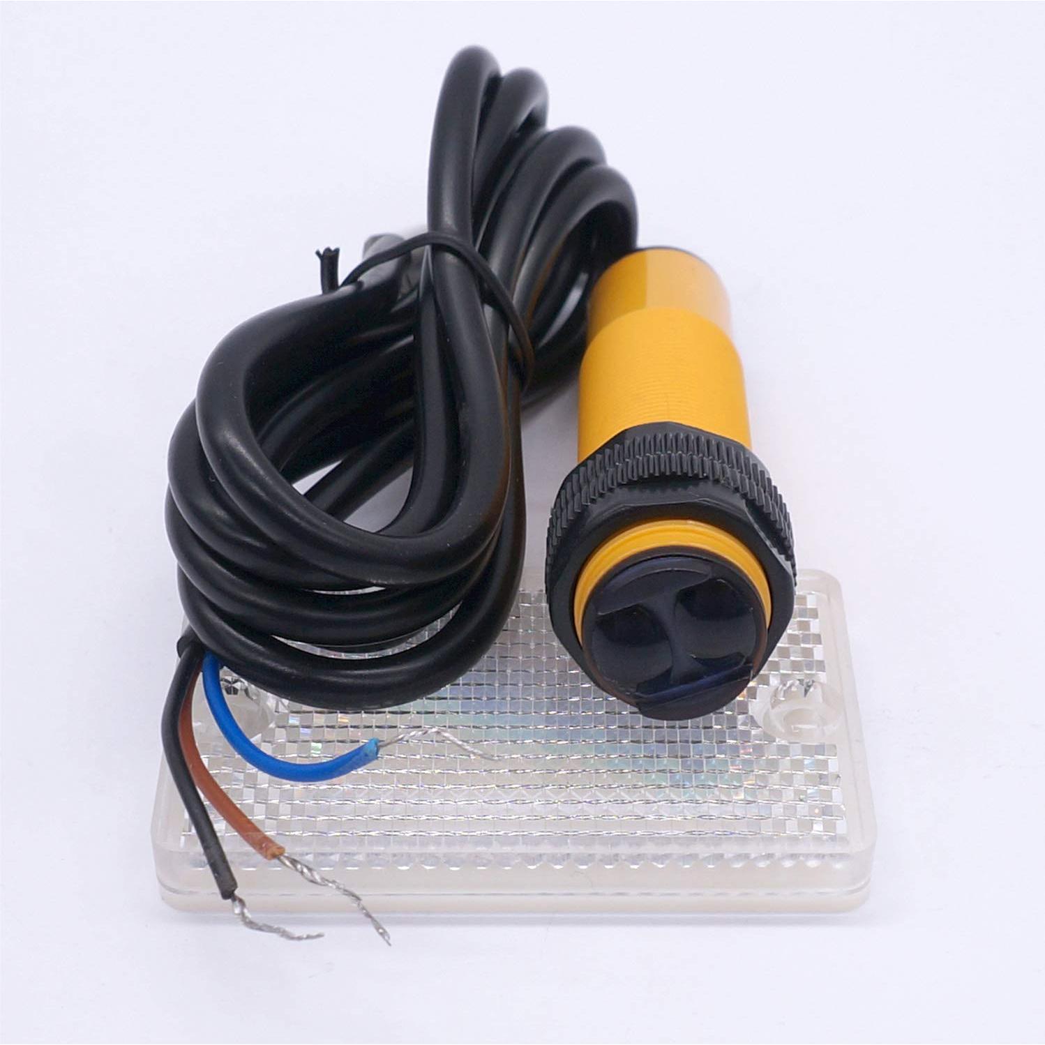 Sensor Fotoeléctrico Taiss E3F-R2N1 2m NPN NO 6-36VDC