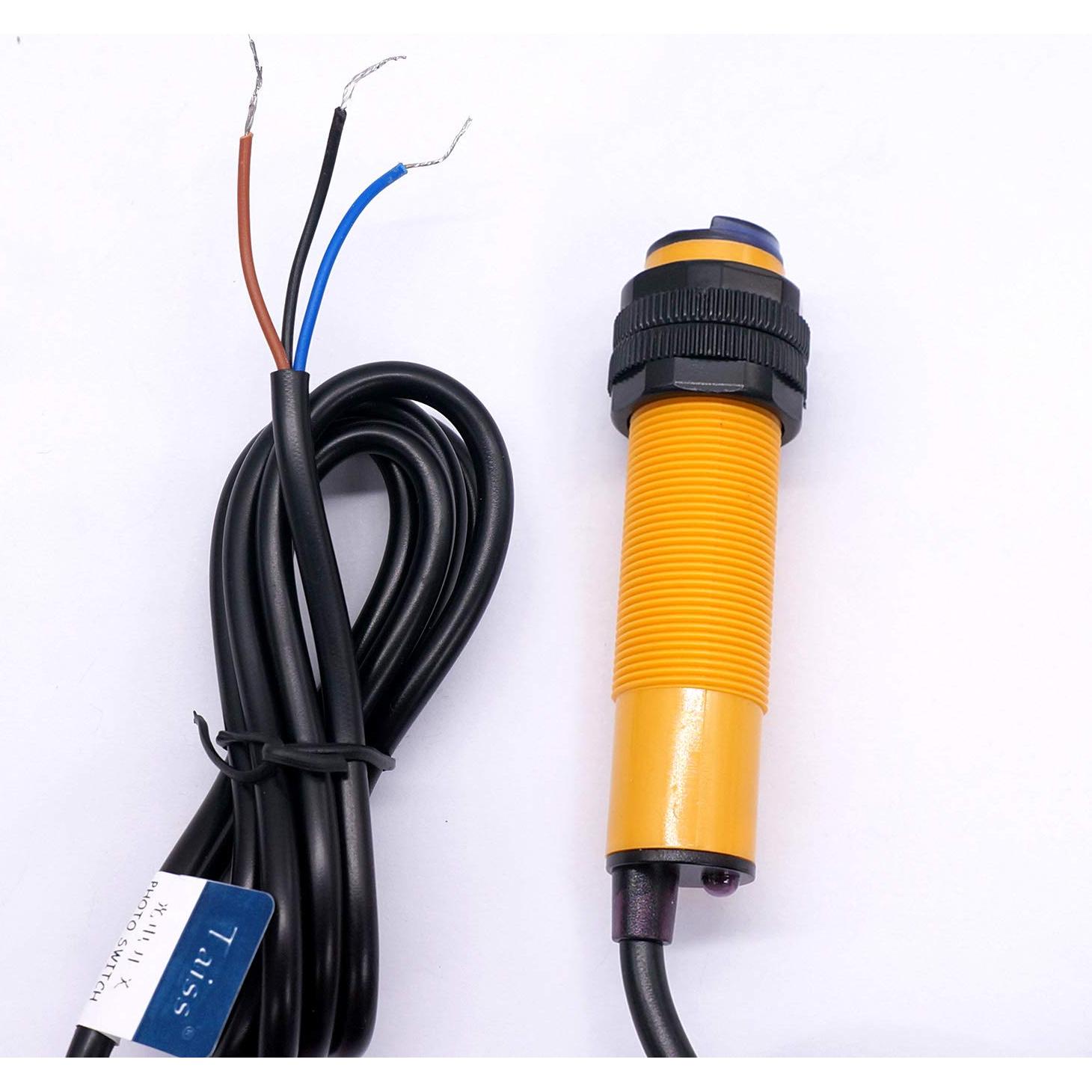 Sensor Fotoeléctrico Taiss E3F-R2N1 2m NPN NO 6-36VDC