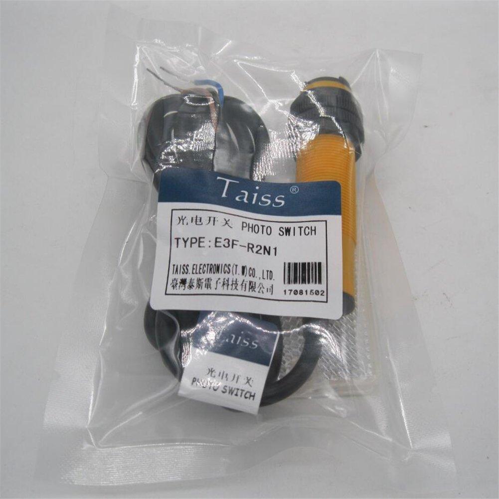 Sensor Fotoeléctrico Taiss E3F-R2N1 2m NPN NO 6-36VDC