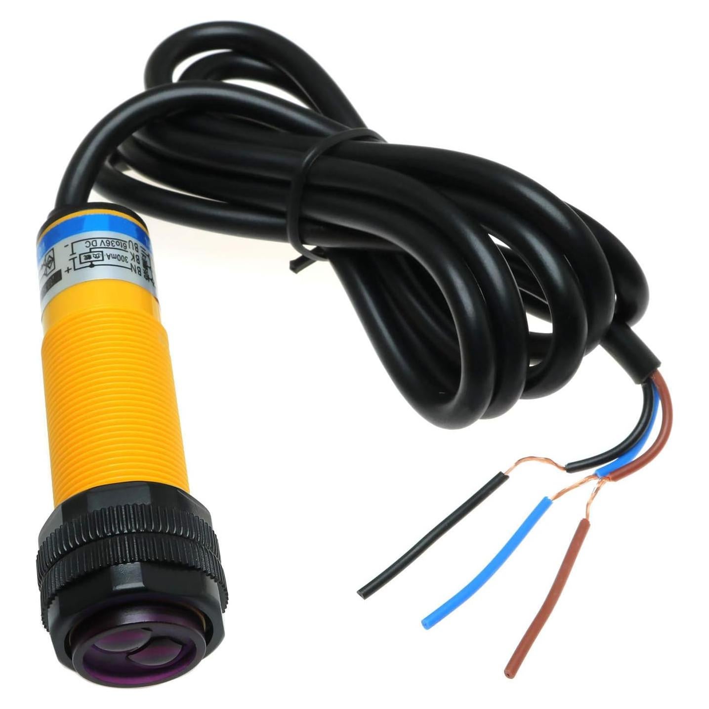 Interruptor Sensor Óptico E-outstanding E3F-DS30C4 30cm NPN