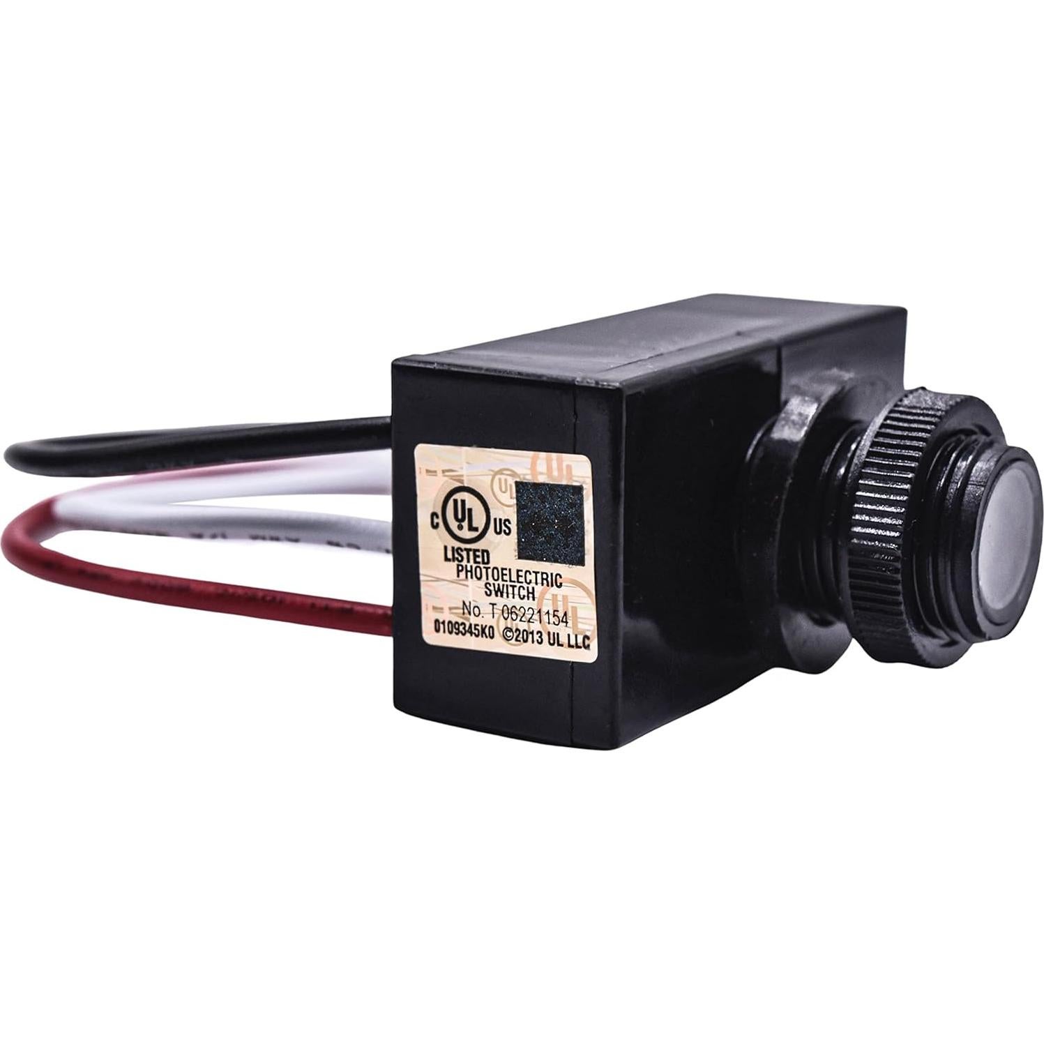 HQRP Sensor de Luz Térmico Fotocélula 2-Pack 1800W 120V