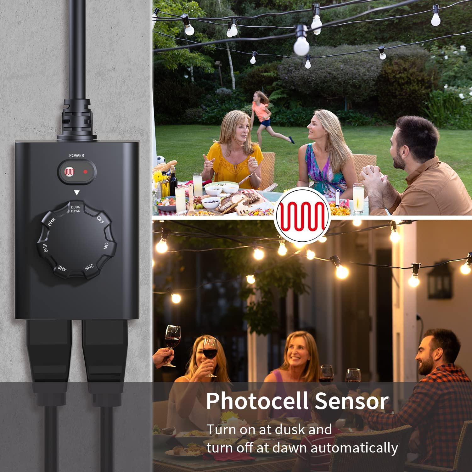 Temporizador Exterior Minoston MP41T 2 Salidas 2 Paquete