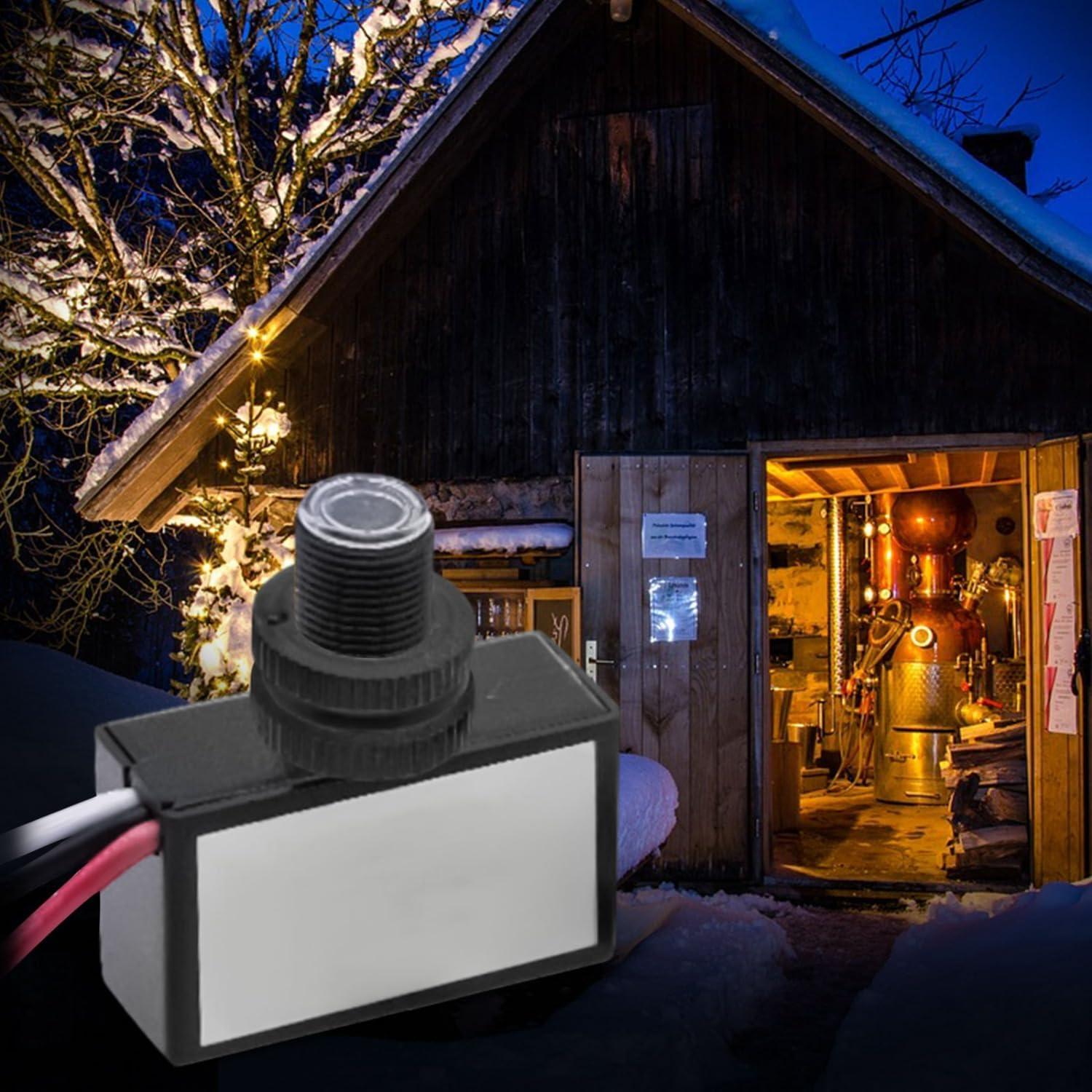 6 Interruptores Fotoeléctricos Genérico 120V para Iluminación Exterior