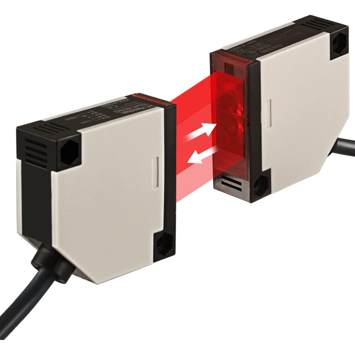 Sensor Fotoeléctrico Heschen E3JK-5DM2-5L DC12-24V 5m