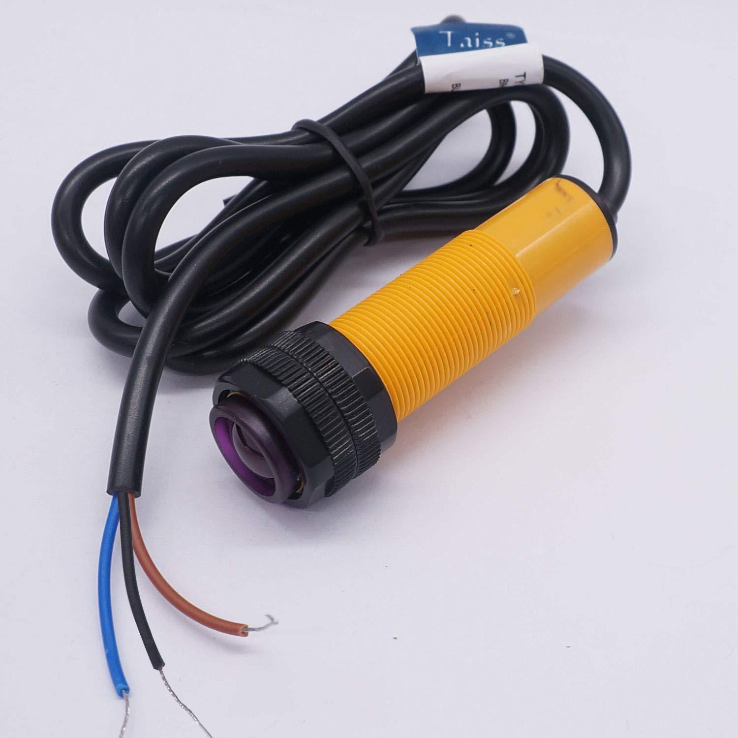 Interruptor Fotoeléctrico Taiss E3F-5DP1 6-36VDC 5m PNP NO