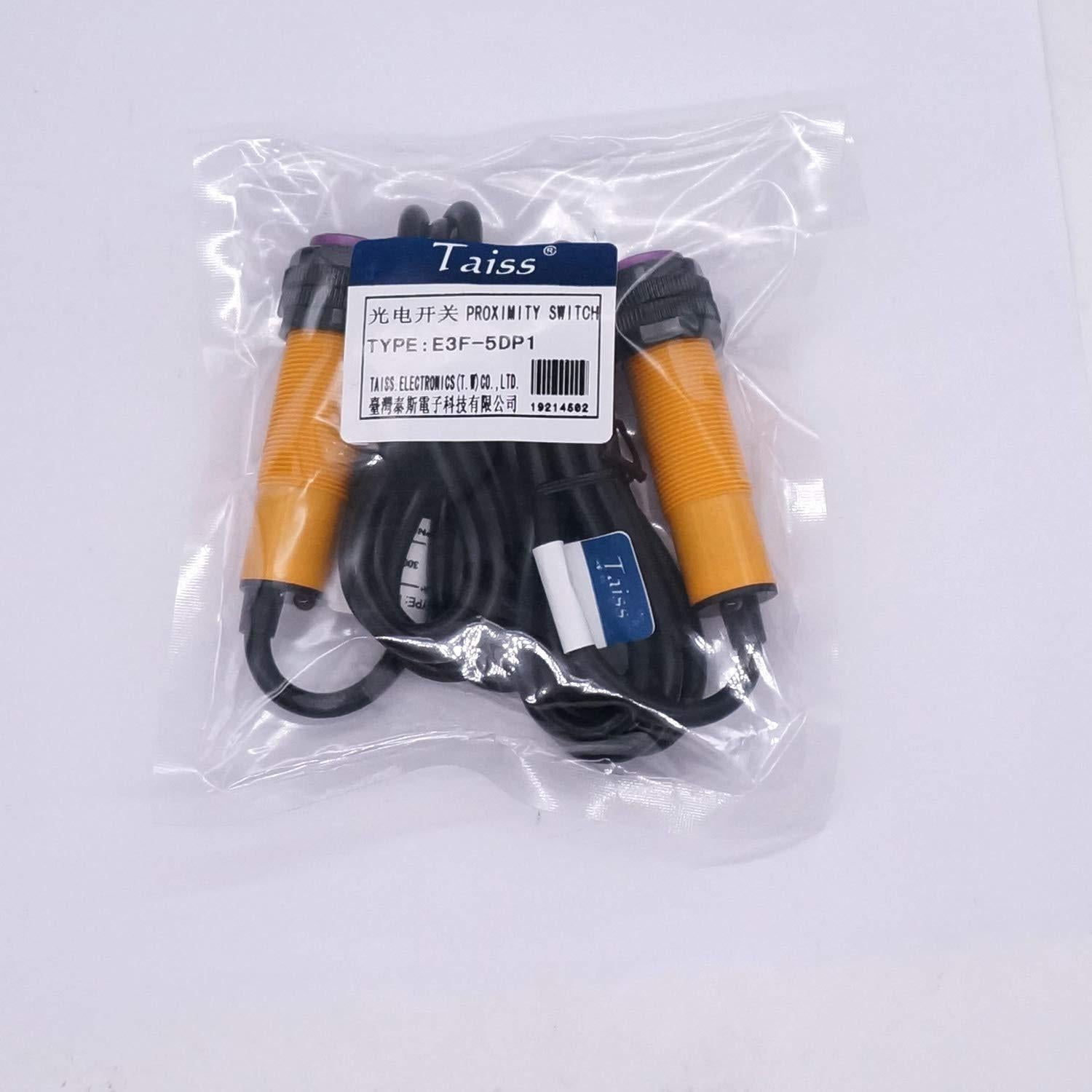 Interruptor Fotoeléctrico Taiss E3F-5DP1 6-36VDC 5m PNP NO