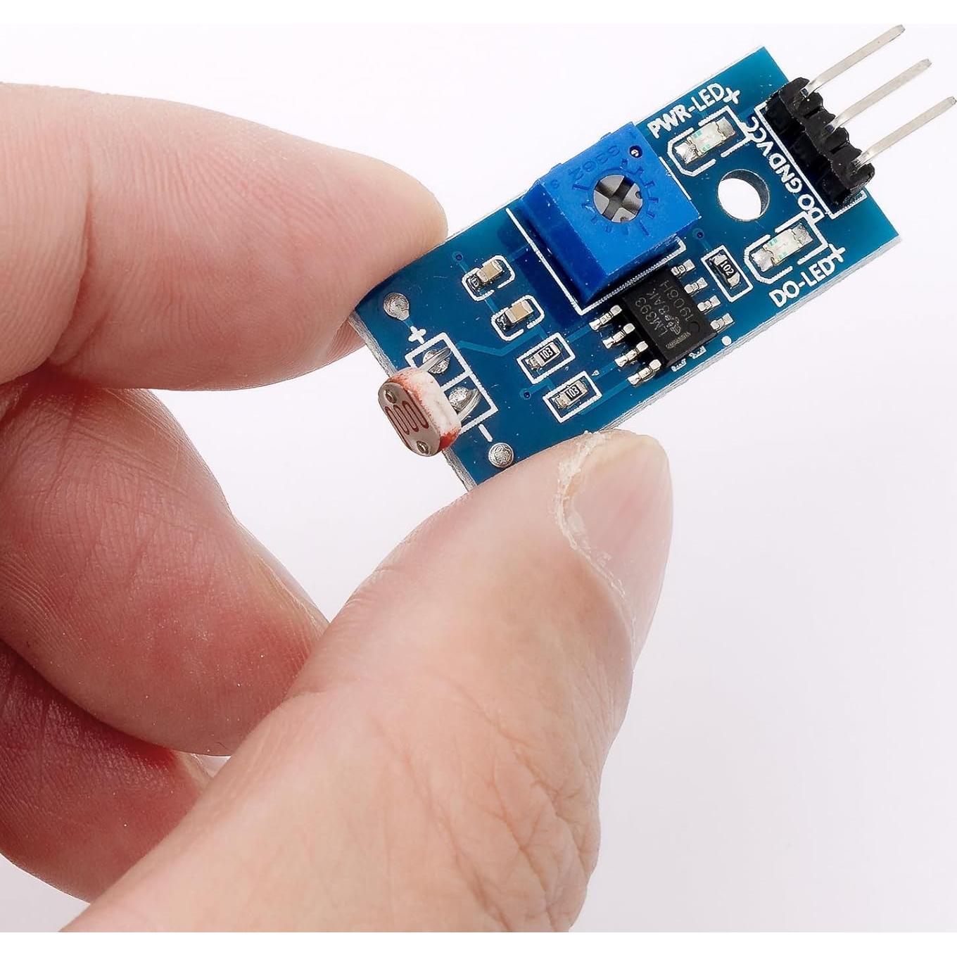 Módulo Sensor Fotosensible JIUWU Detección Luz Digital 5 Unidades
