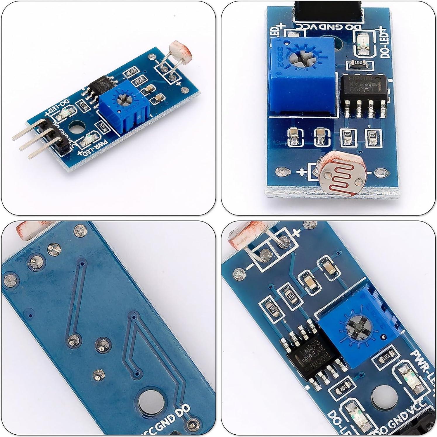 Módulo Sensor Fotosensible JIUWU Detección Luz Digital 5 Unidades