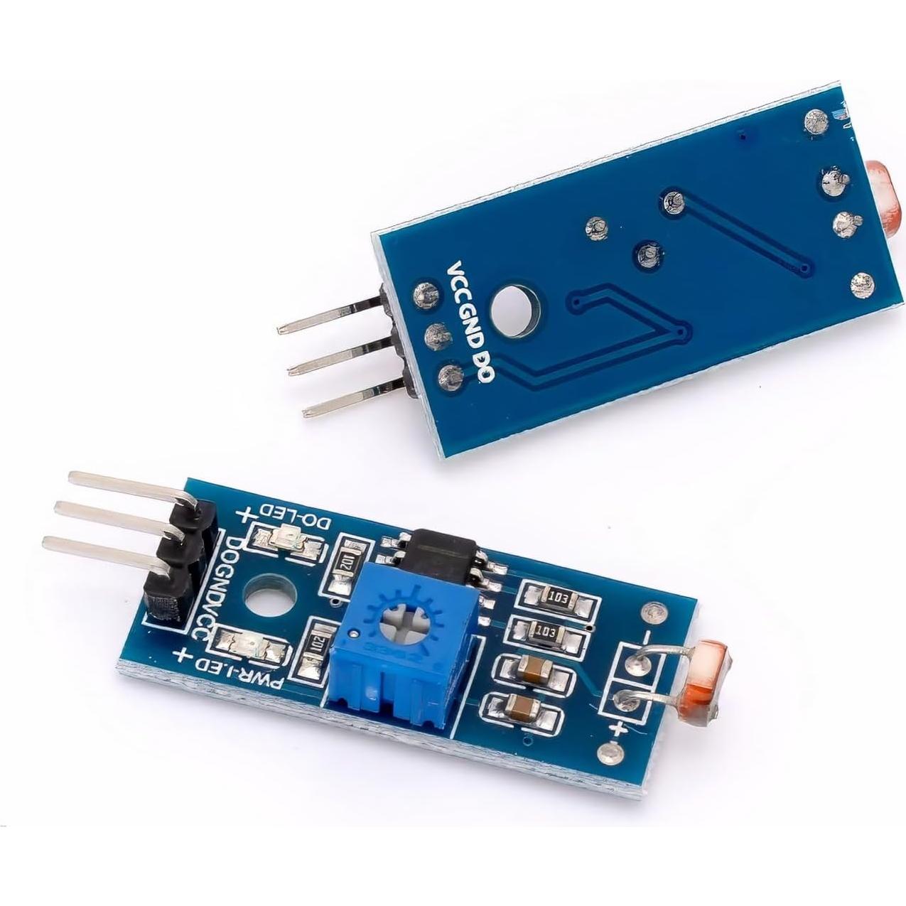 Módulo Sensor Fotosensible JIUWU Detección Luz Digital 5 Unidades