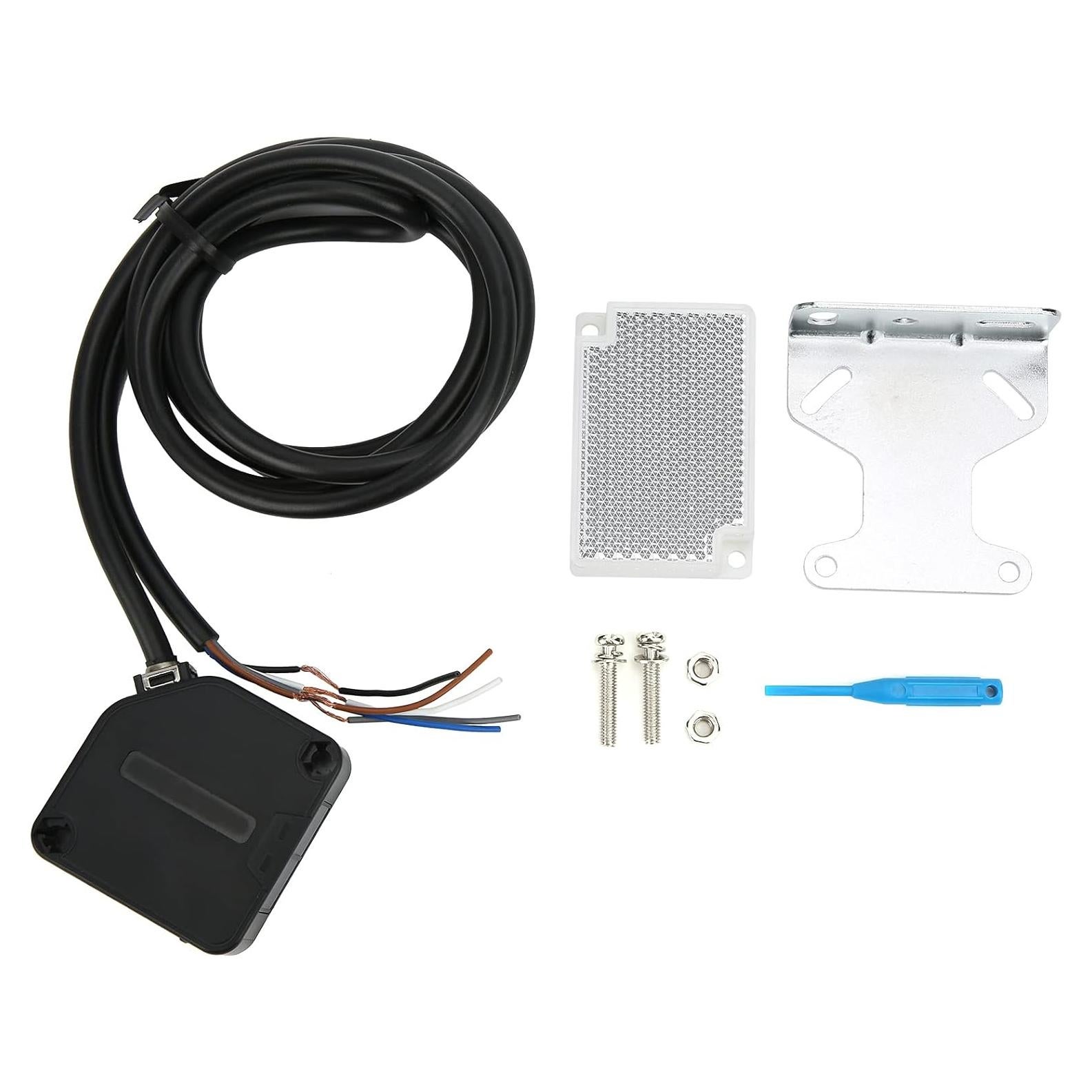 Sensor Fotoeléctrico Alvinlite 24-240V 5m Detección Industrial