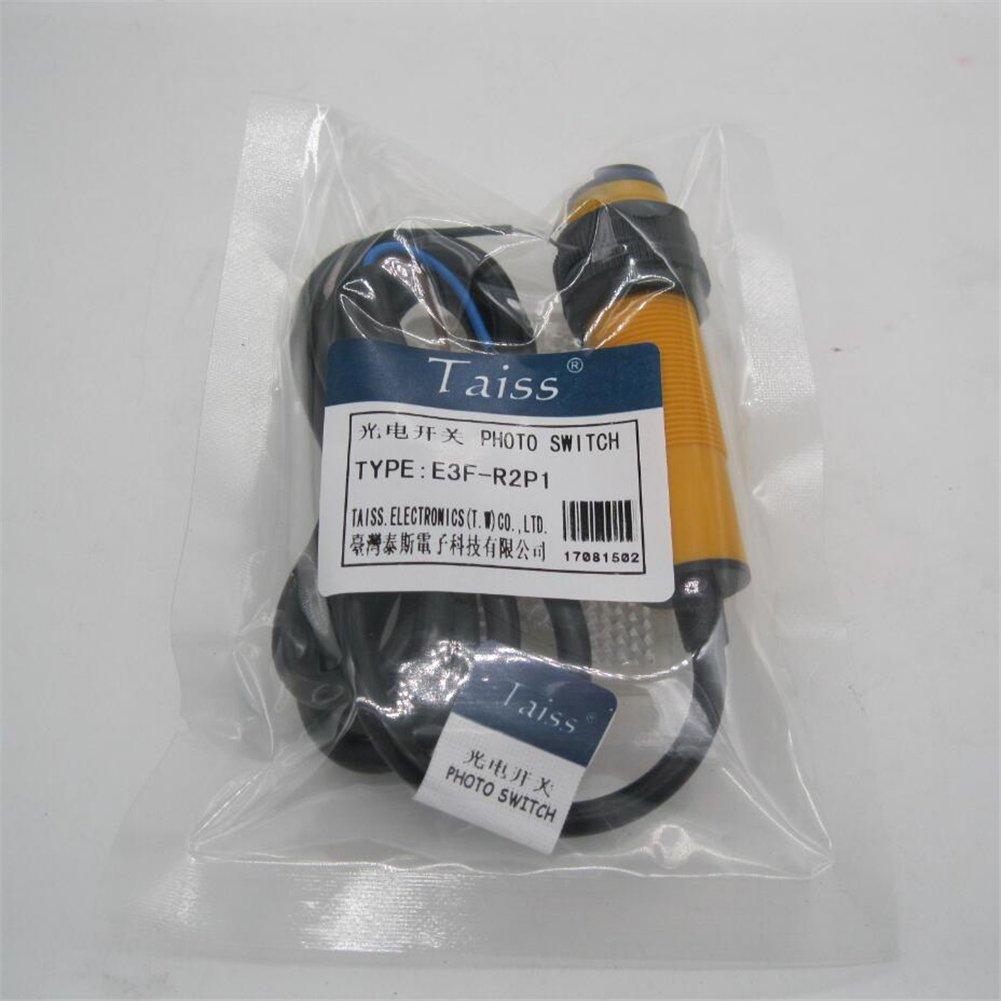 Interruptor fotoeléctrico Taiss E3F-R2P1 2m PNP NO 6-36VDC