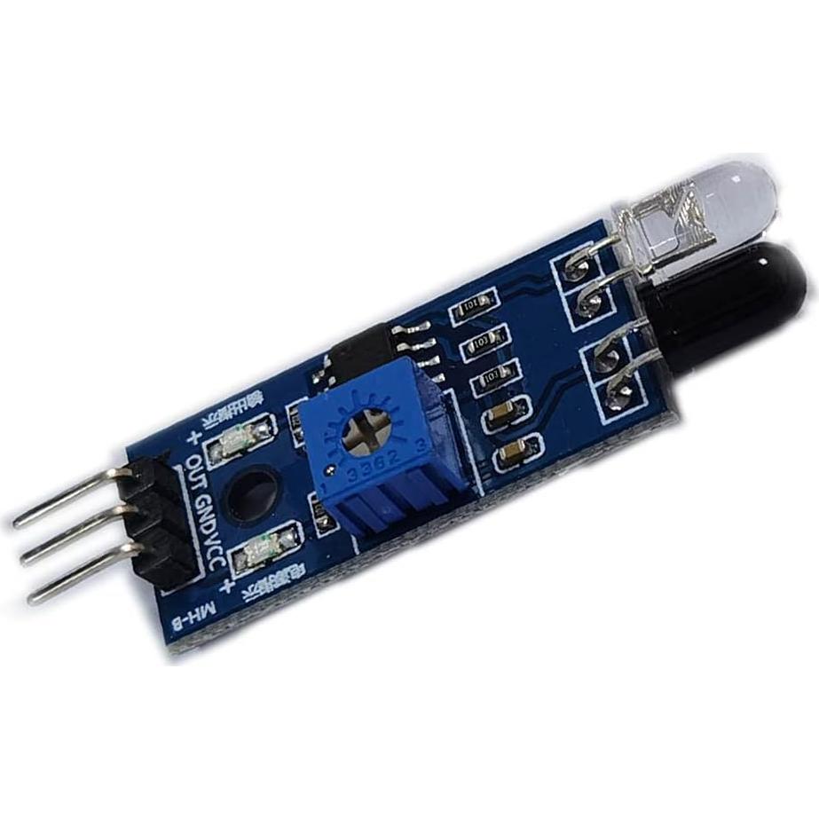 Kiro&Seeu 5 Piezas Sensor Infrarrojo Evitador de Obstáculos 2-30cm