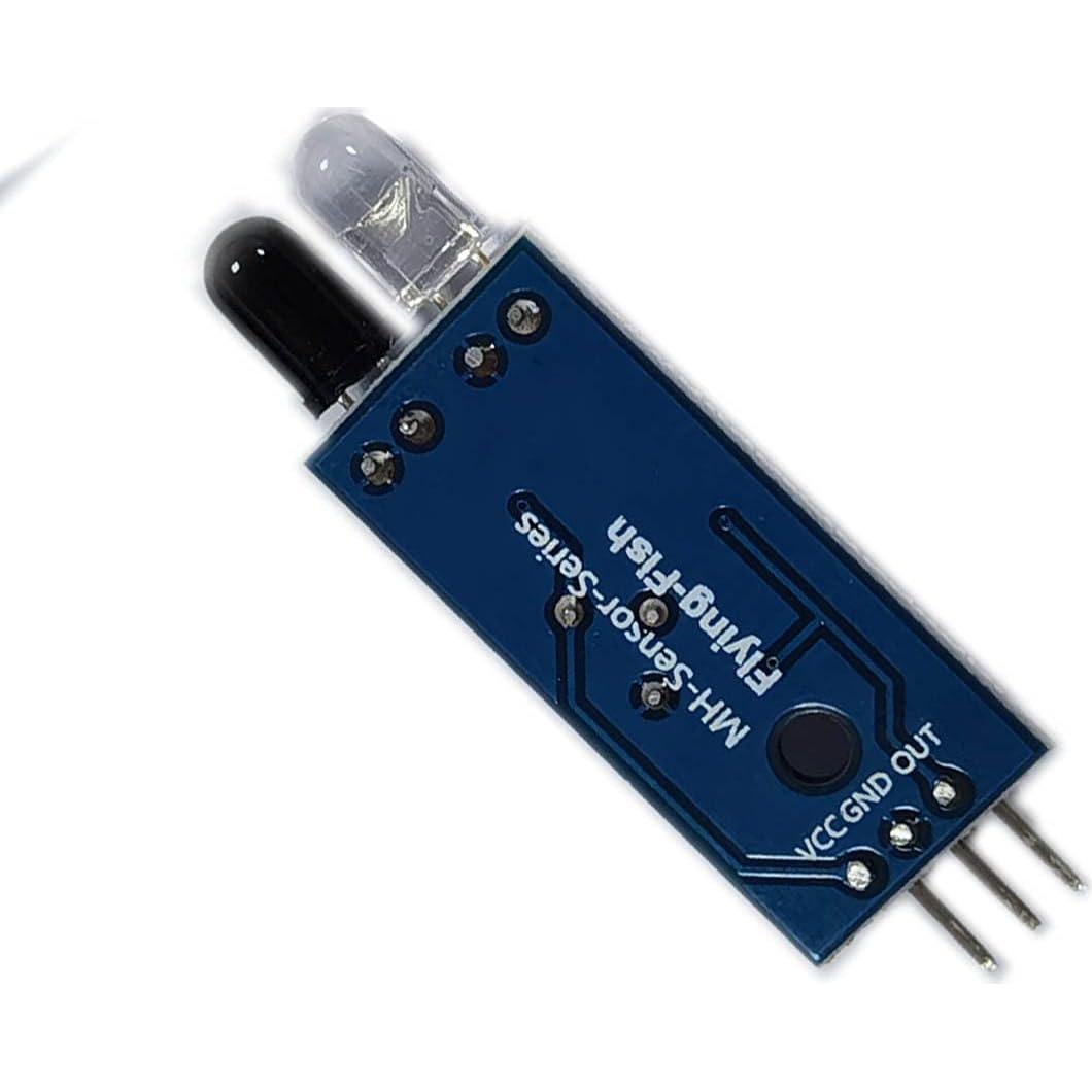 Kiro&Seeu 5 Piezas Sensor Infrarrojo Evitador de Obstáculos 2-30cm