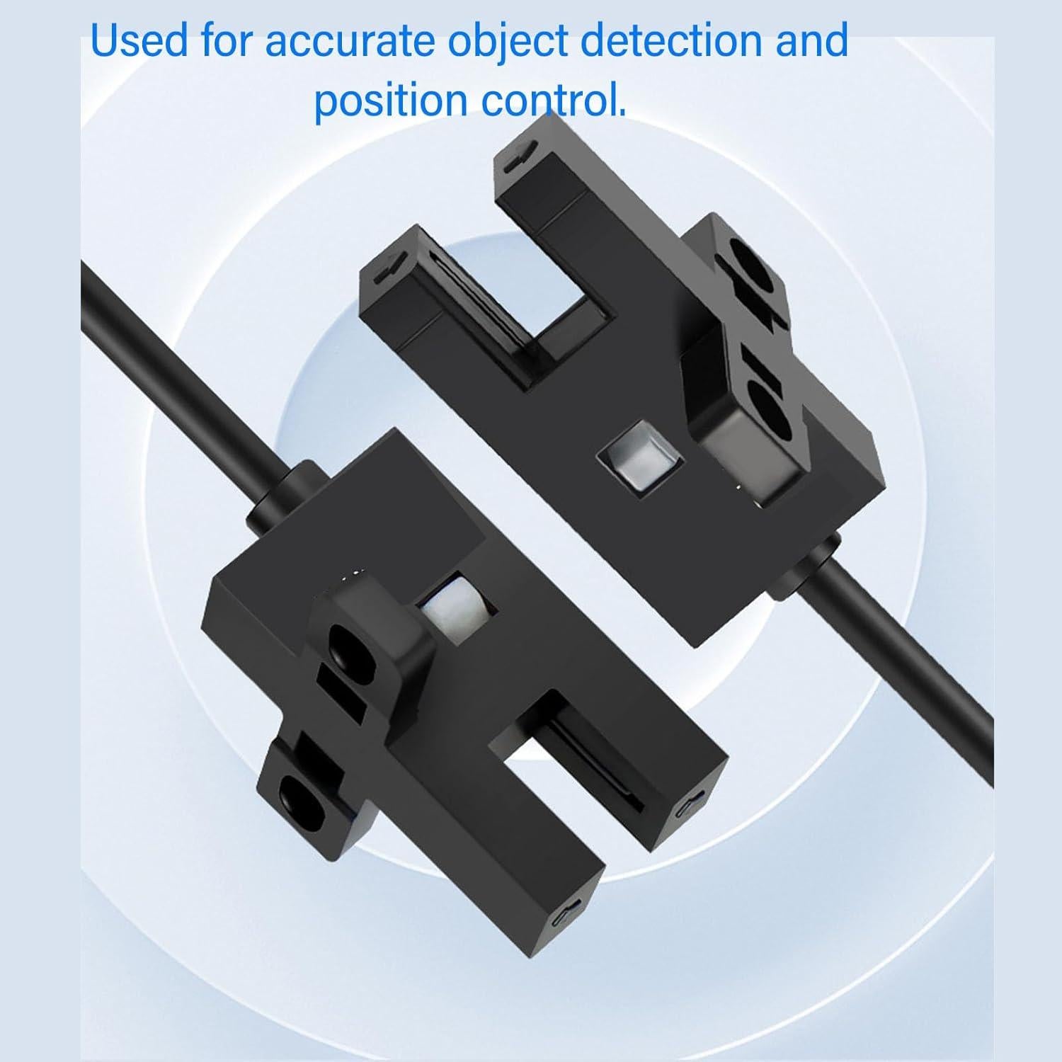 5 Sensores Fotoeléctricos NPN WALFRONT DC 5-24V Ranura U
