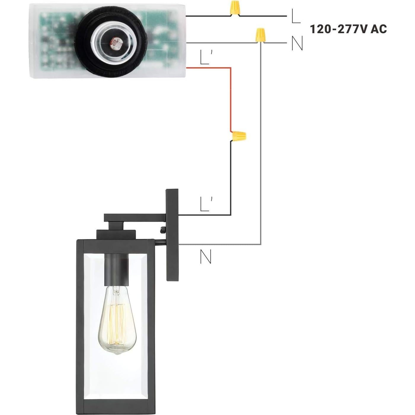 Sensor Fotocélula Automático Keilton 120-277V IP65 1 Paquete