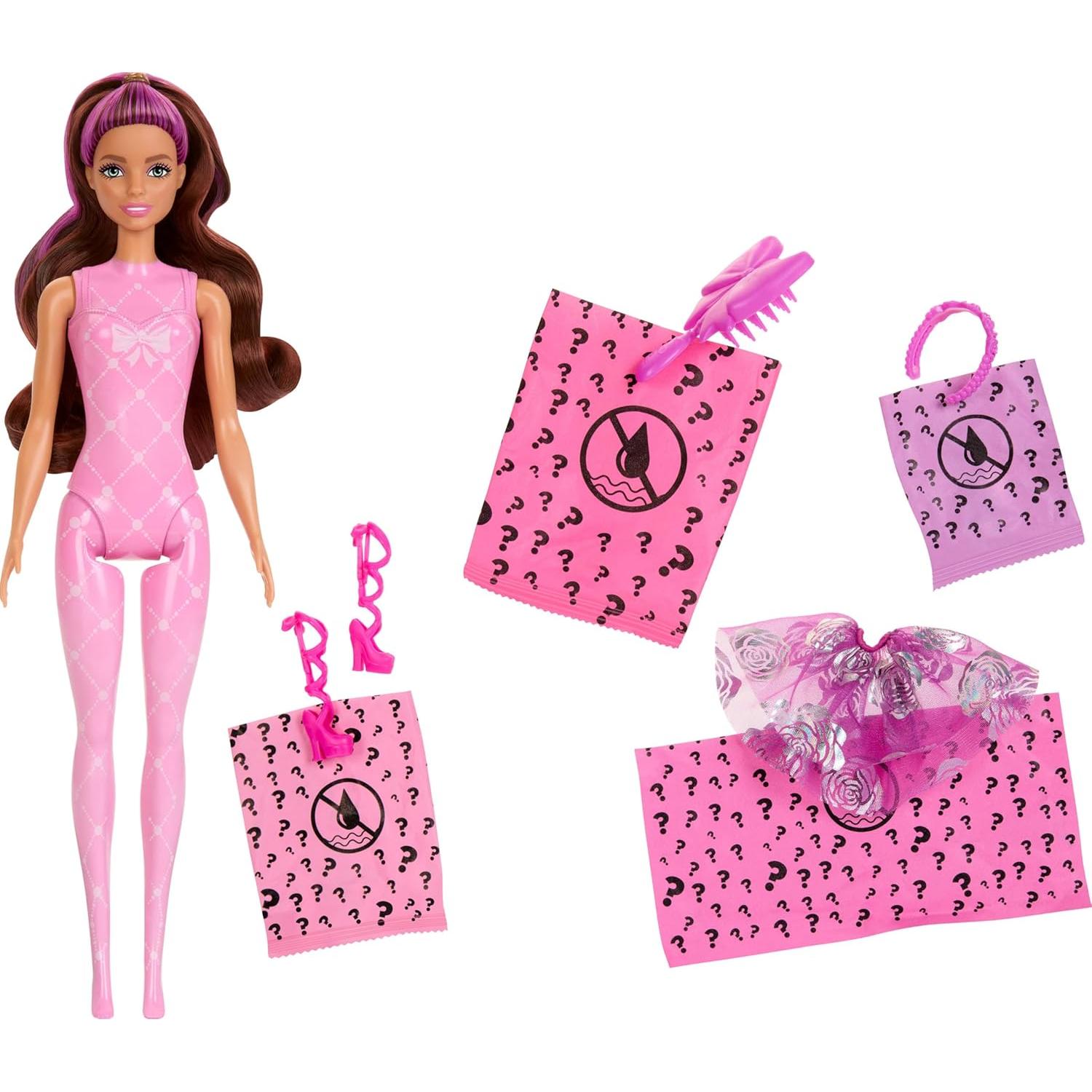 Muñeca Barbie Color Reveal Bailarina con Accesorios - 6 Sorpresas