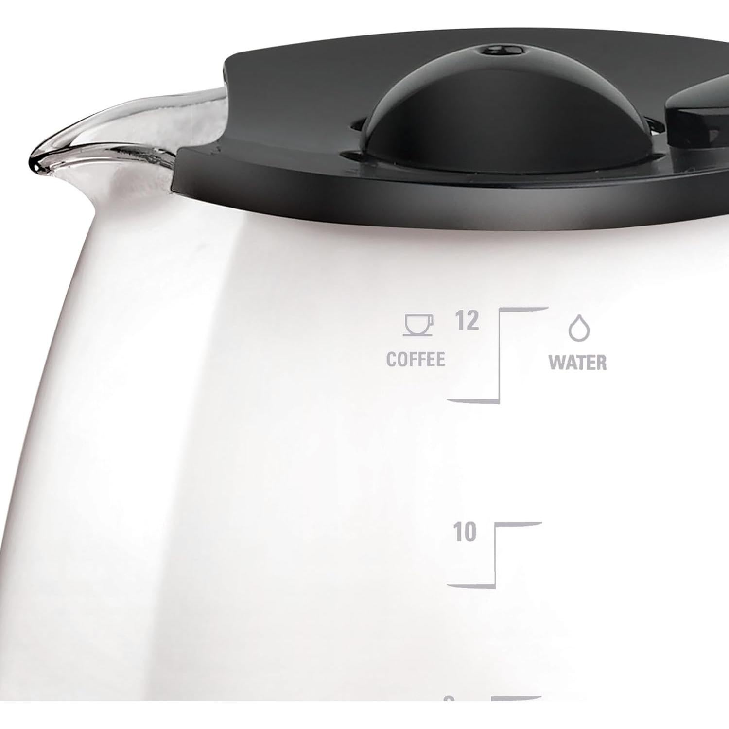 Jarra de Reemplazo BLACK+DECKER 12 Tazas Vidrio Duralife