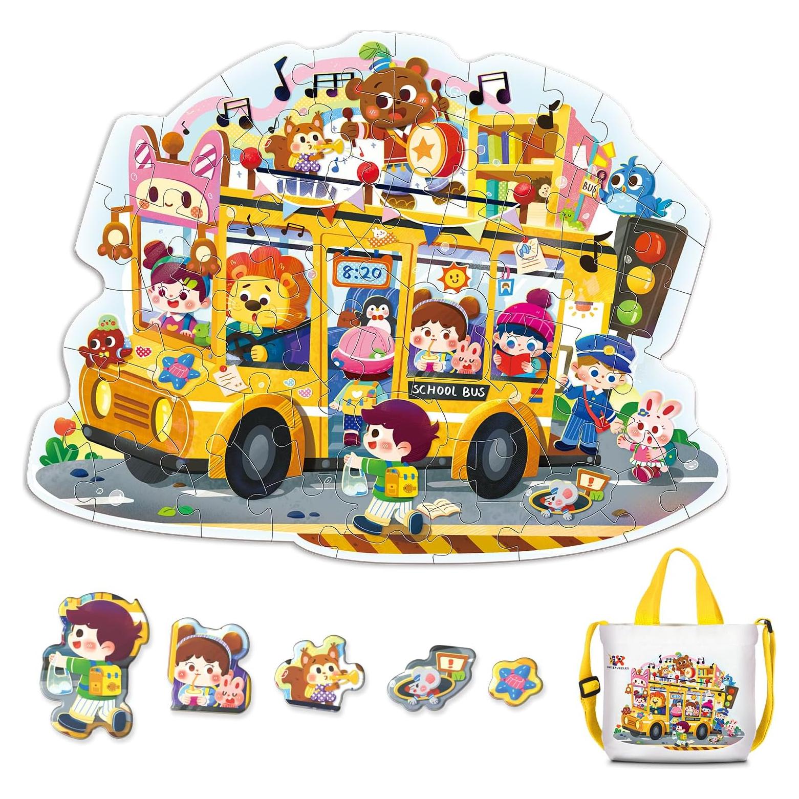 Rompecabezas de Autobús ELX 59 Piezas para Niños 3+