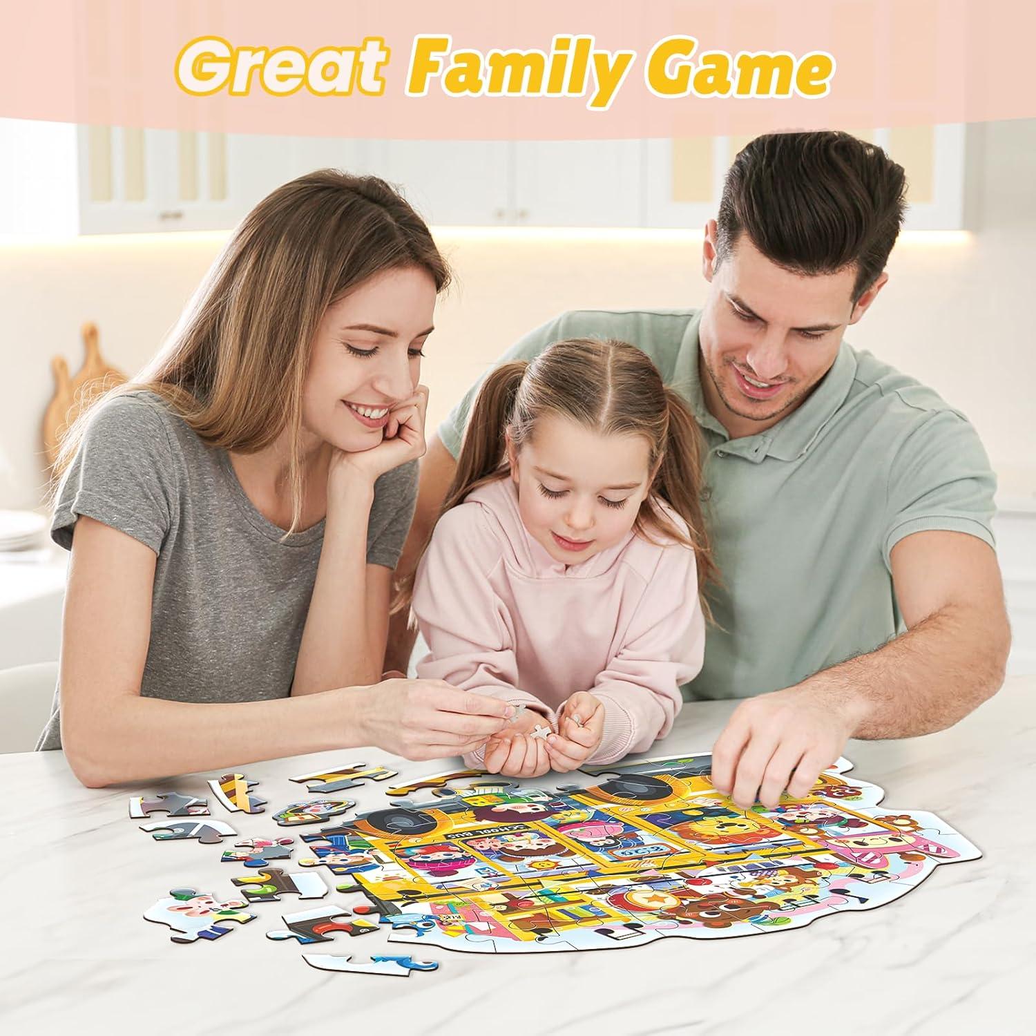 Rompecabezas de Autobús ELX 59 Piezas para Niños 3+