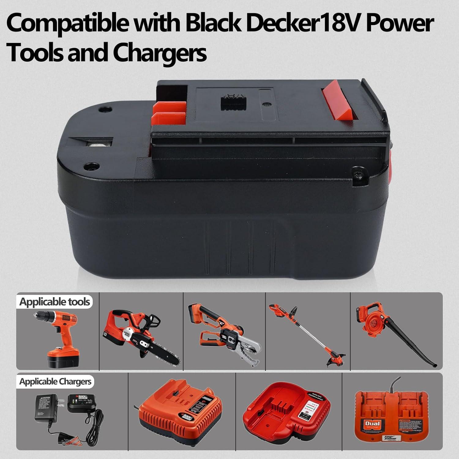 Batería de Litio 18V 6000mAh Black & Decker HPB18
