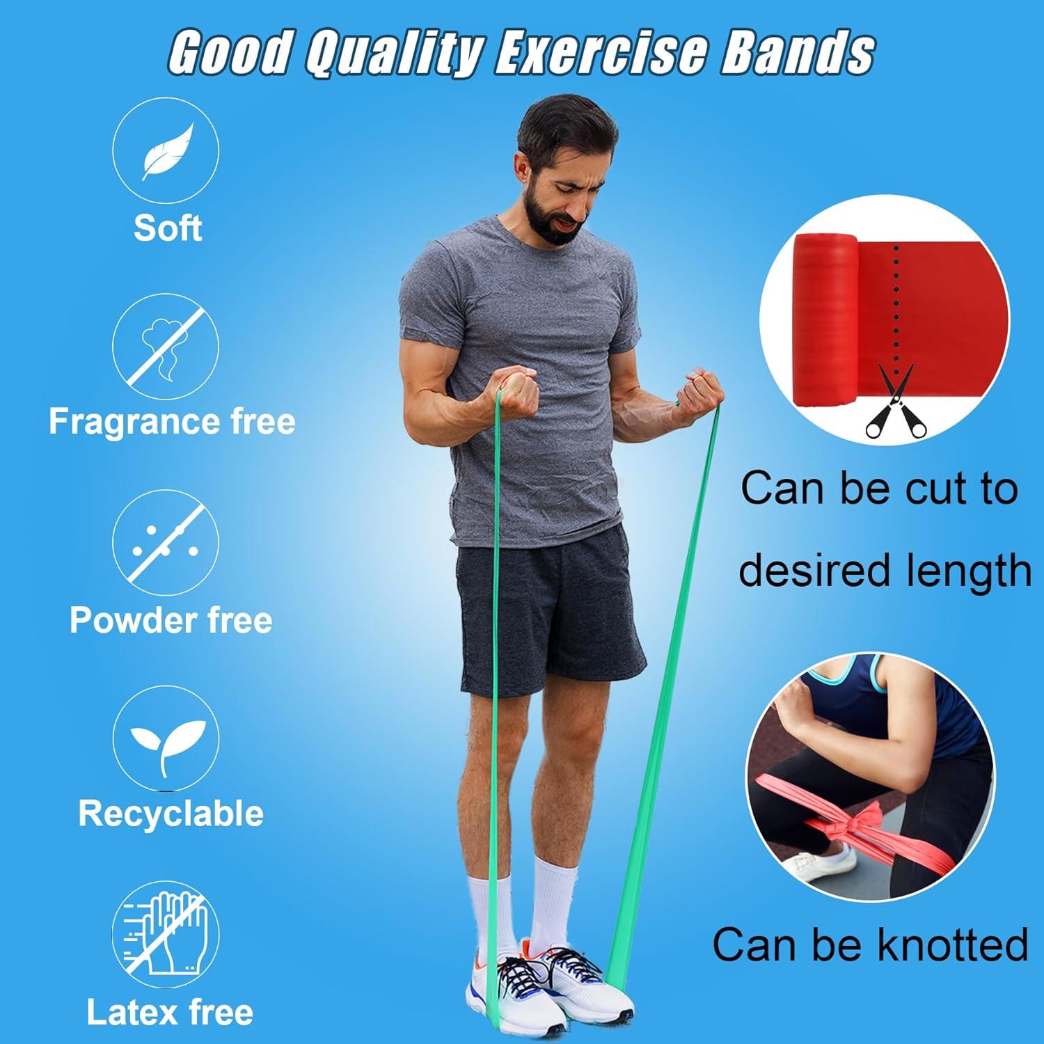 Rollos de Bandas de Resistencia Hshbxd 7.36m 5 Niveles TPE