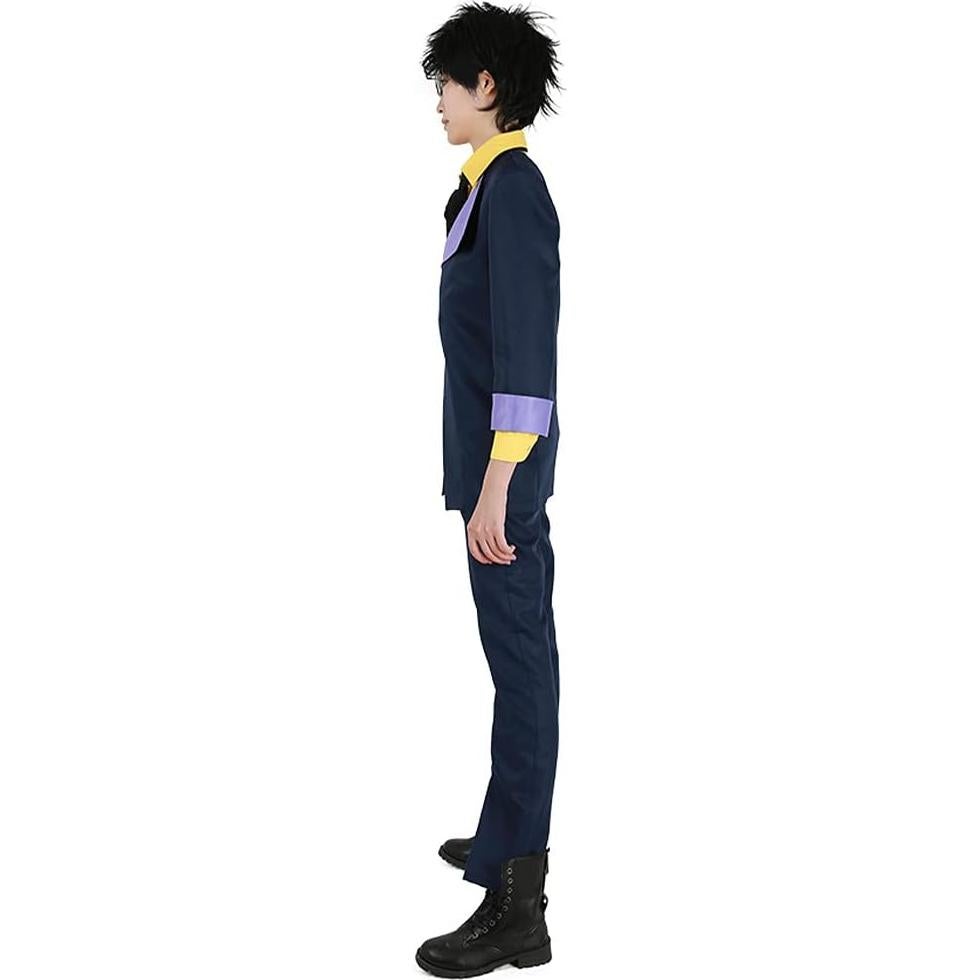 Disfraz de Anime para Hombres Miccostumes Spike Spiegel Azul