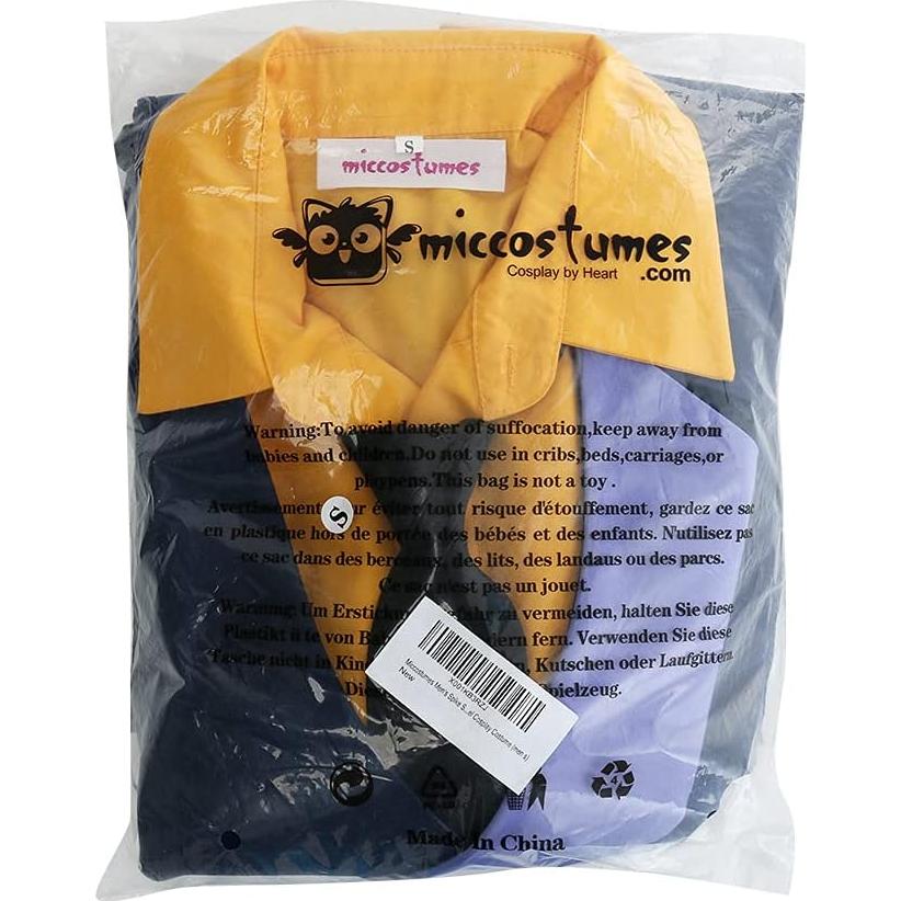 Disfraz de Anime para Hombres Miccostumes Spike Spiegel Azul