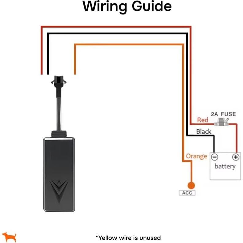 Rastreador GPS por Cable Moto Watchdog Hardwire, Sin Suscripción