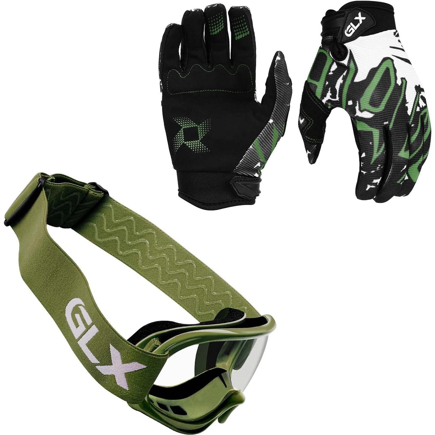 Casco GLX GX623 para ATV/Moto Joven - Camo - Pequeño