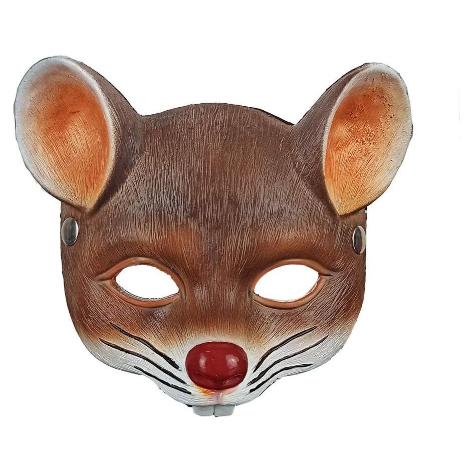 Máscara de Ardilla para Disfraz de Halloween - 1 Unidad