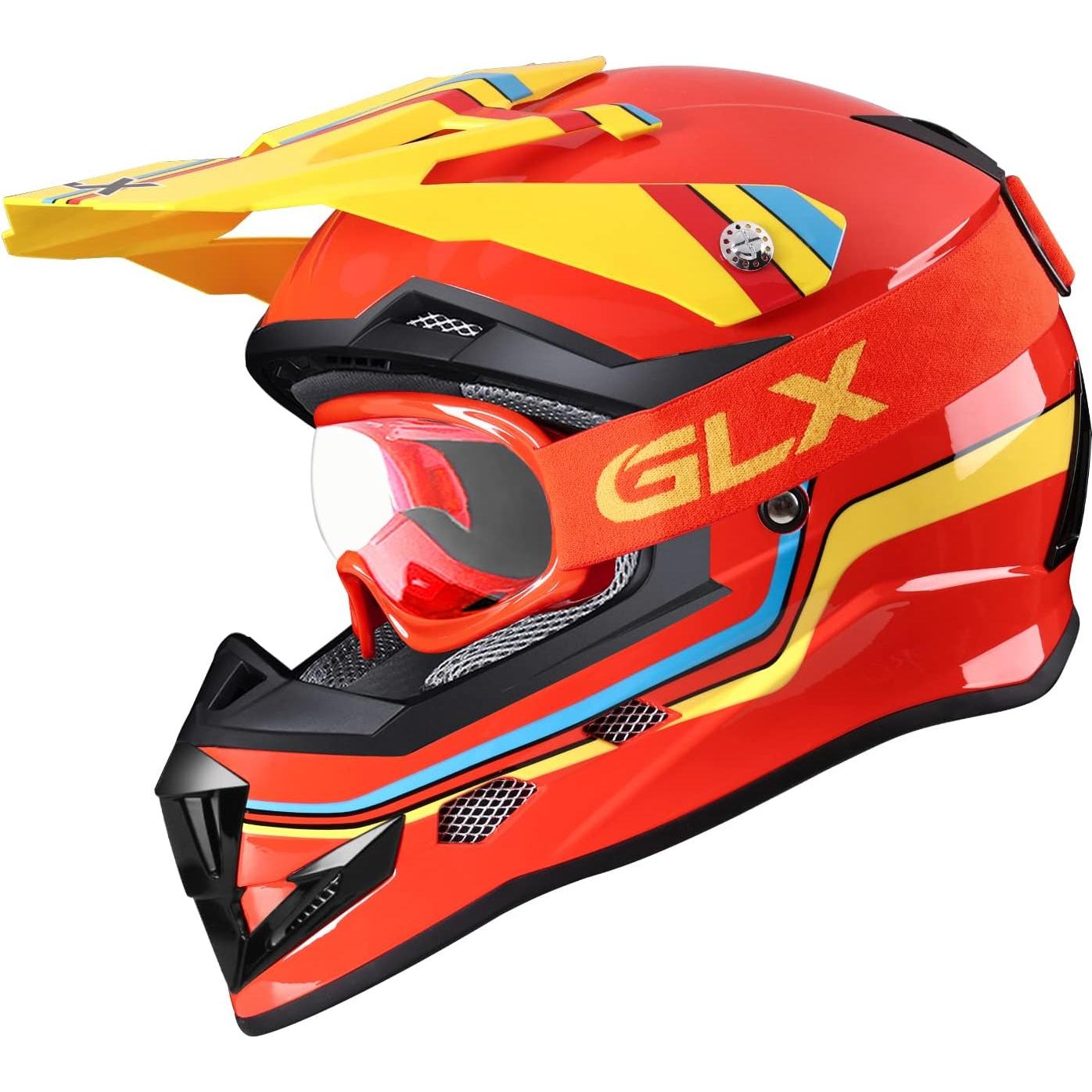 Casco GLX GX623 para ATV/Moto de Tierra - Camo Pequeño