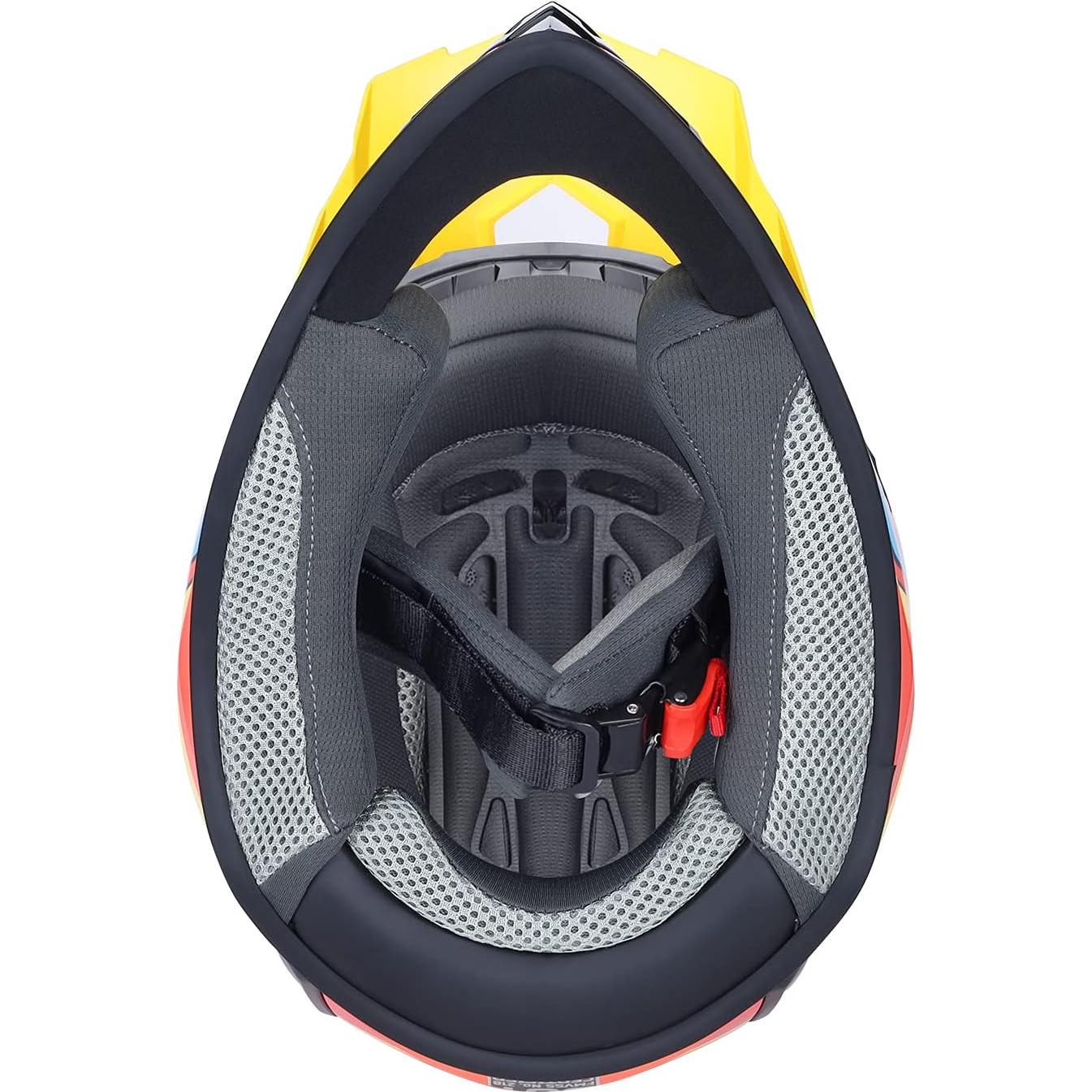 Casco GLX GX623 para ATV/Moto de Tierra - Camo Pequeño