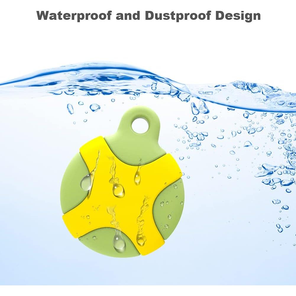 Funda YINVA para AirTag GPS - Protección Completa Negra y Roja