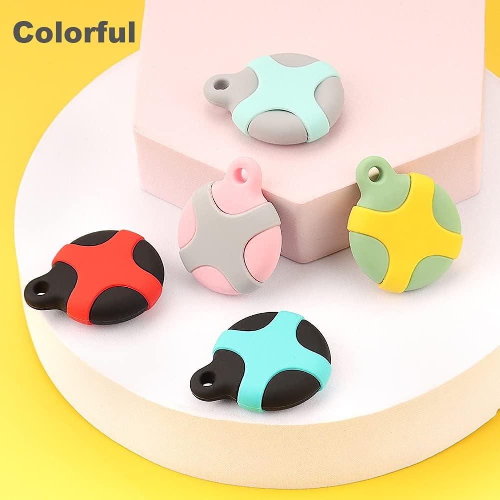 Funda YINVA para AirTag GPS - Protección Completa Negra y Roja