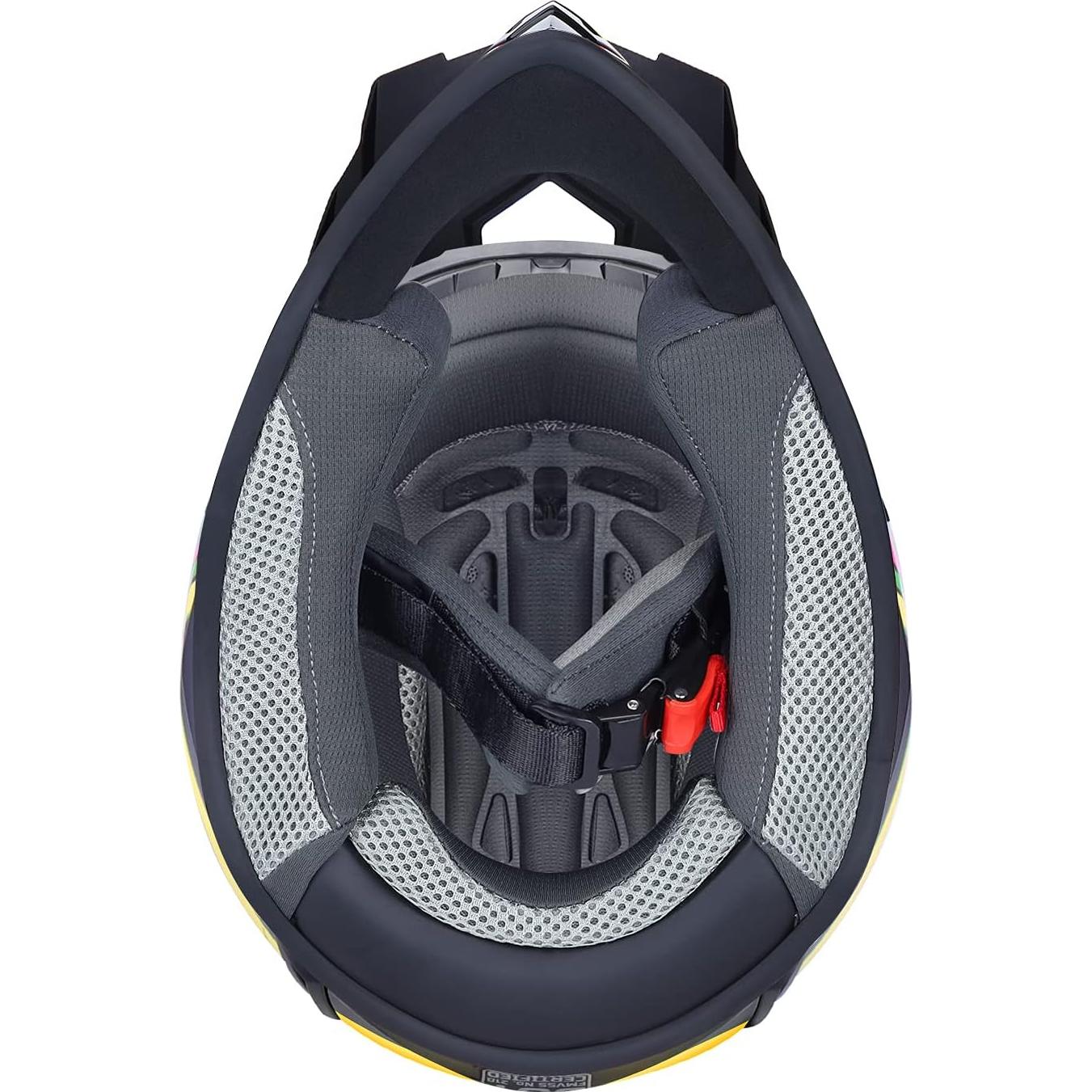 Casco GLX GX623 para ATV/Moto Joven - Camo - Pequeño