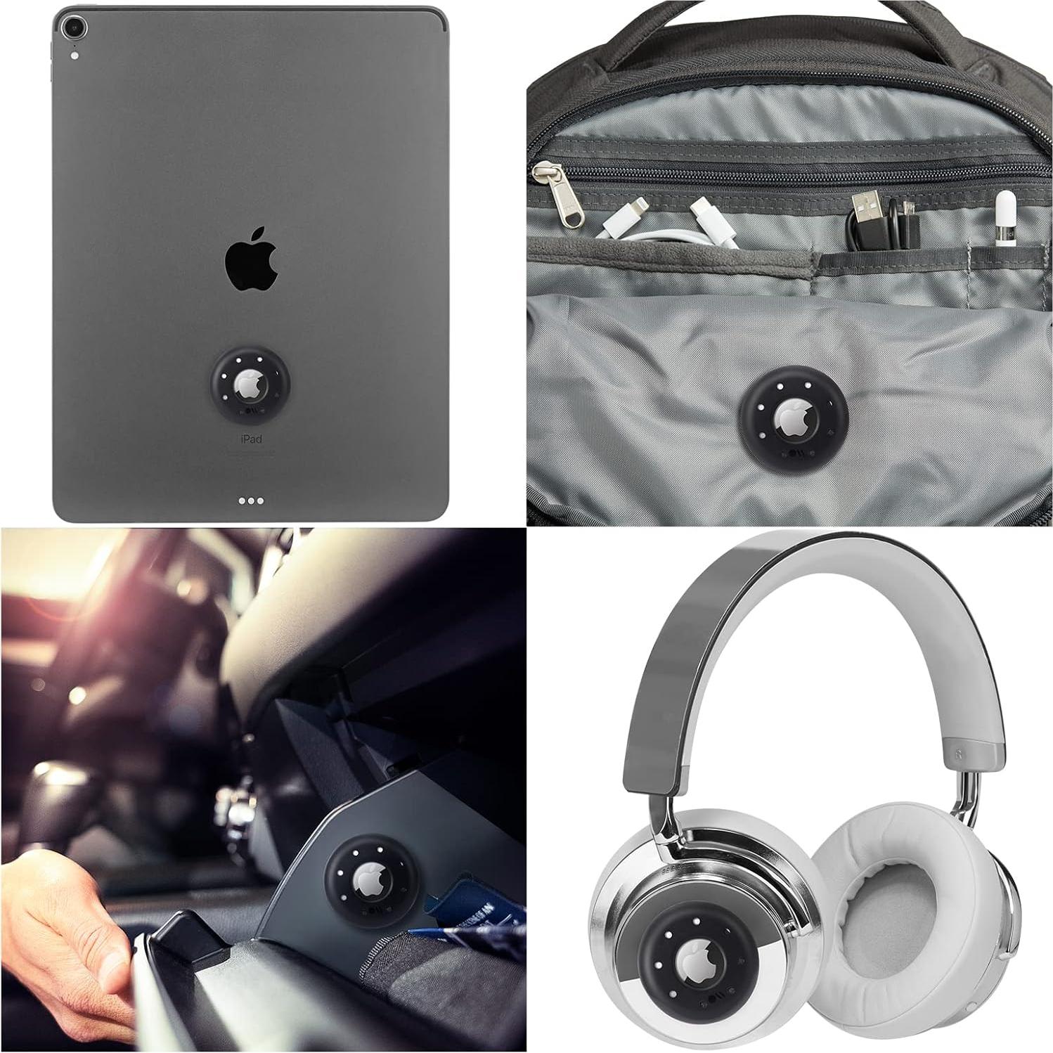 Funda de Montaje Case-Mate para AirTags - Paquete de 4 - Negro