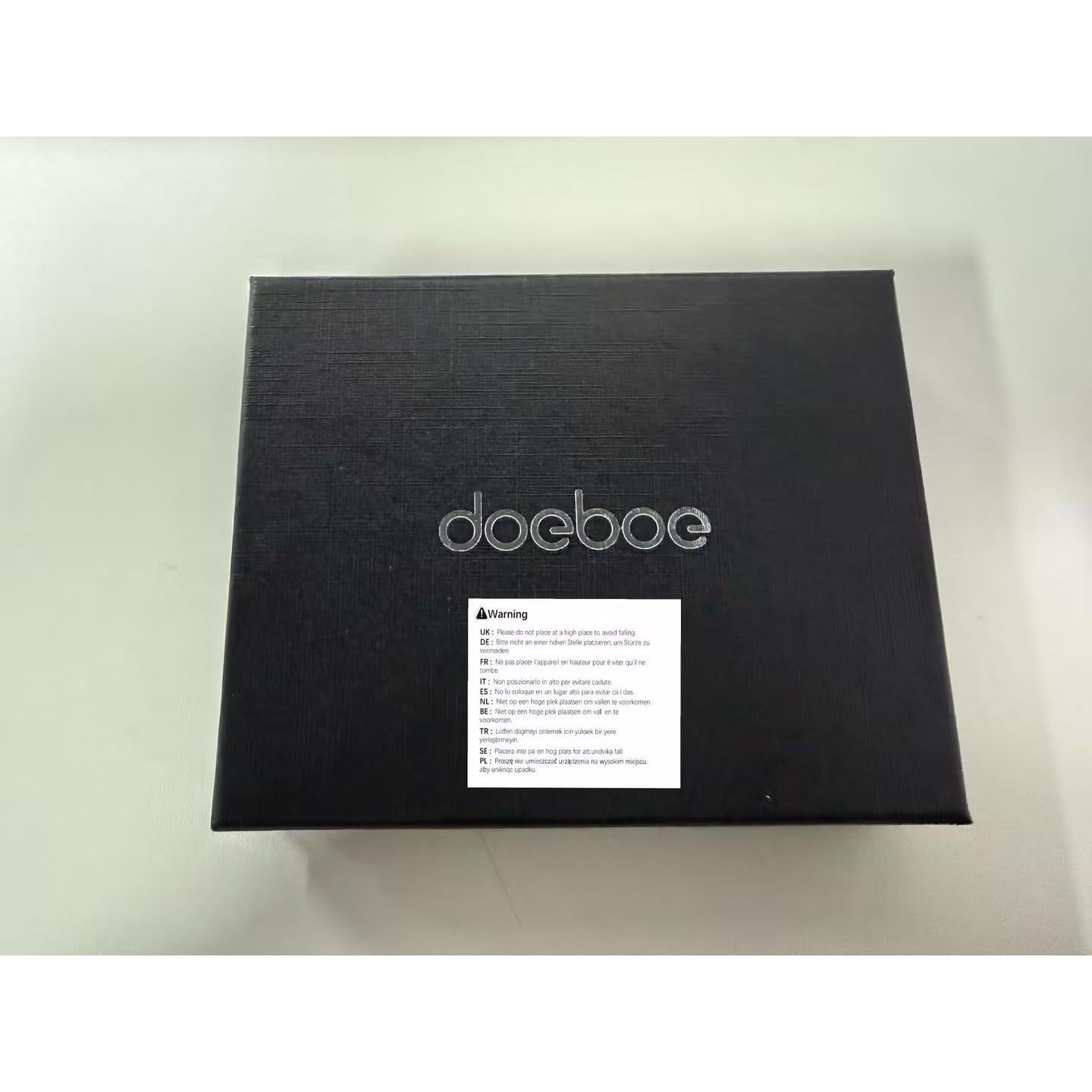 Cartera Airtag Doeboe de Cuero Genuino para Hombre - Bifold