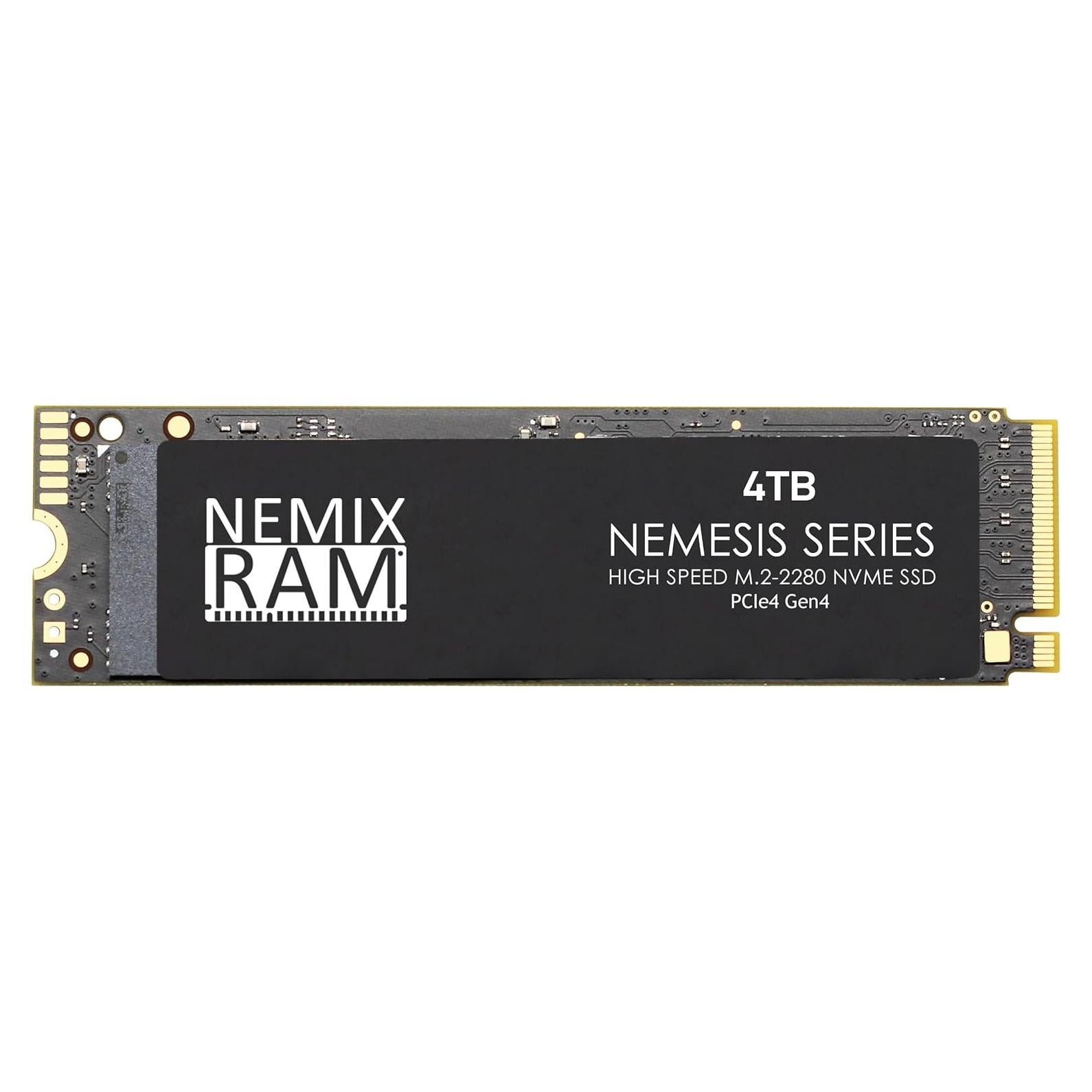 SSD NEMIX RAM 4TB M.2 2280 Gen4 PCIe NVMe para Supermicro