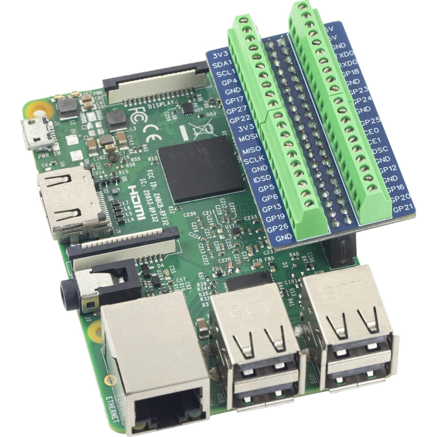 Placa de Conexión GPIO 40 Pines naughtystarts para Raspberry Pi