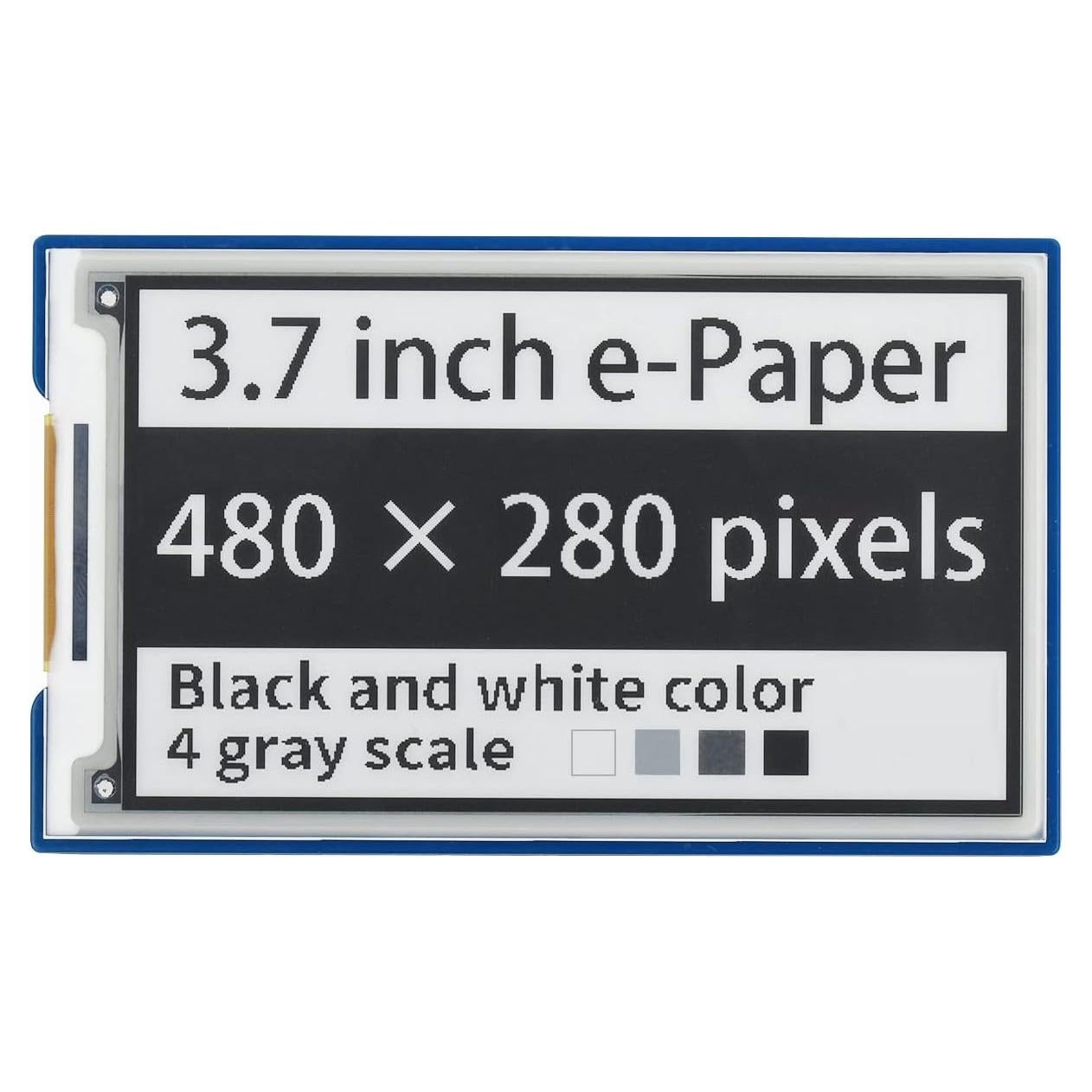 Pantalla E-Paper E-Ink 3.7" Waveshare 480x280 SPI